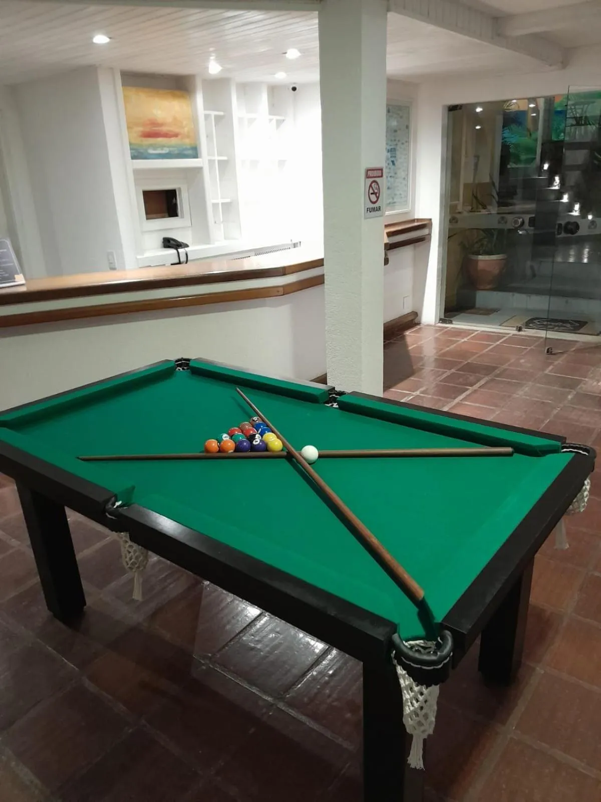 Game Room in Hotel Pousada Casacolina