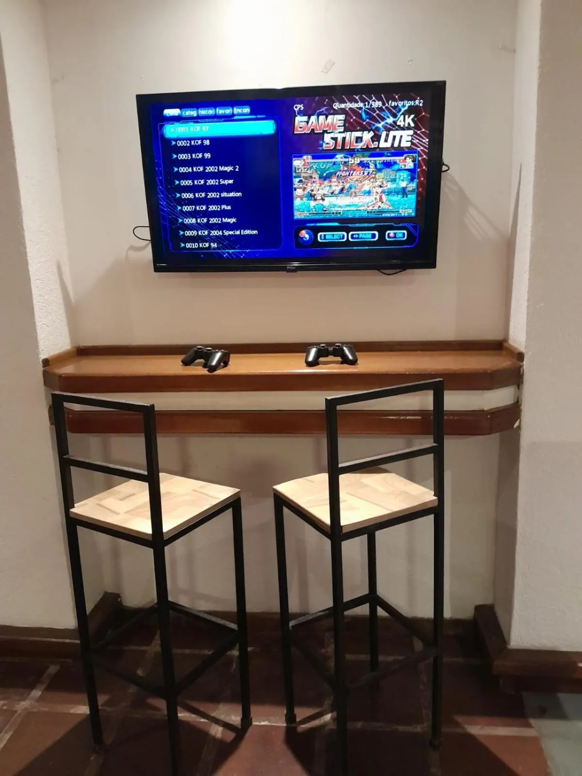 Game Room in Hotel Pousada Casacolina