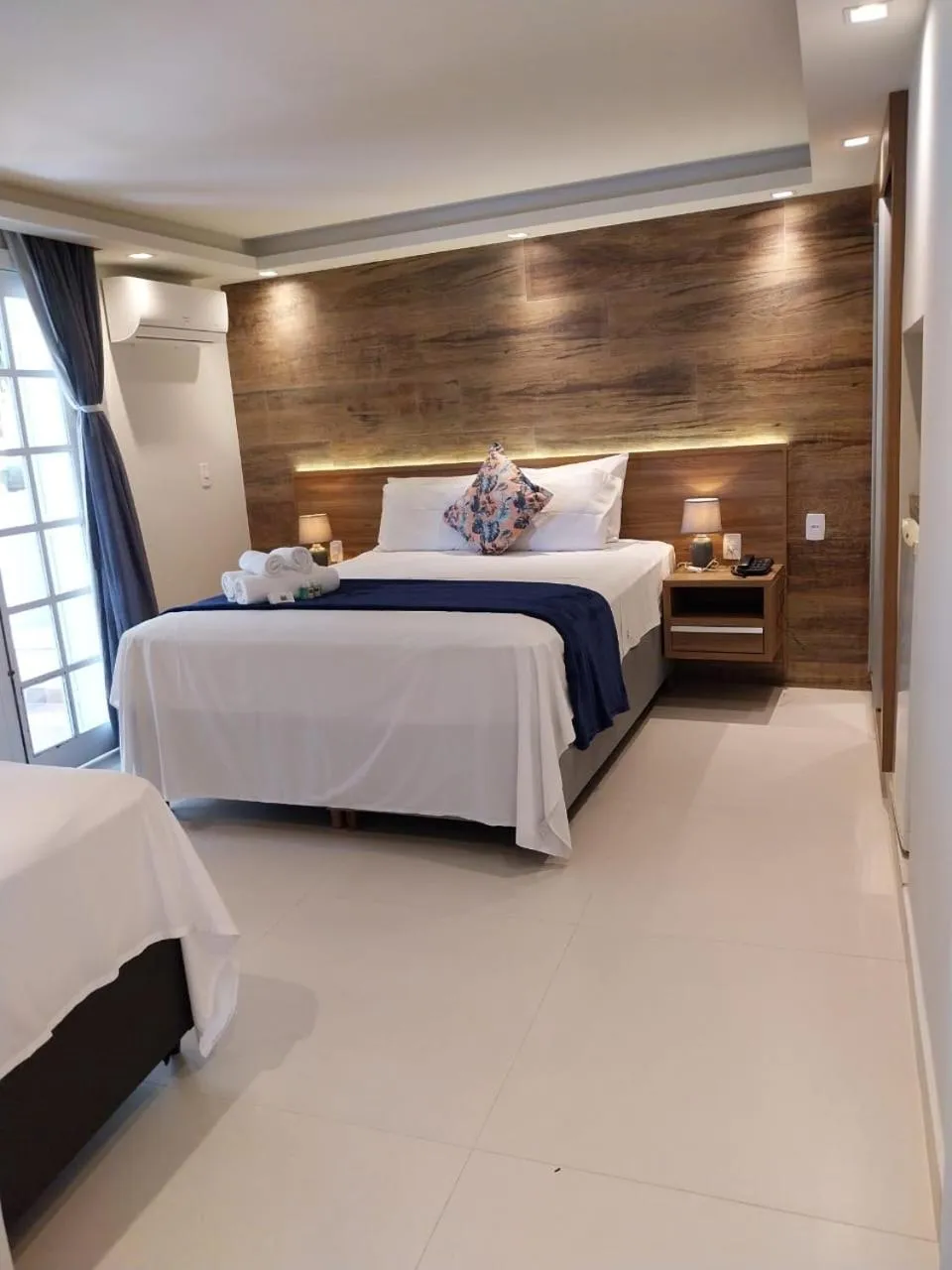 Bed in Hotel Pousada Casacolina