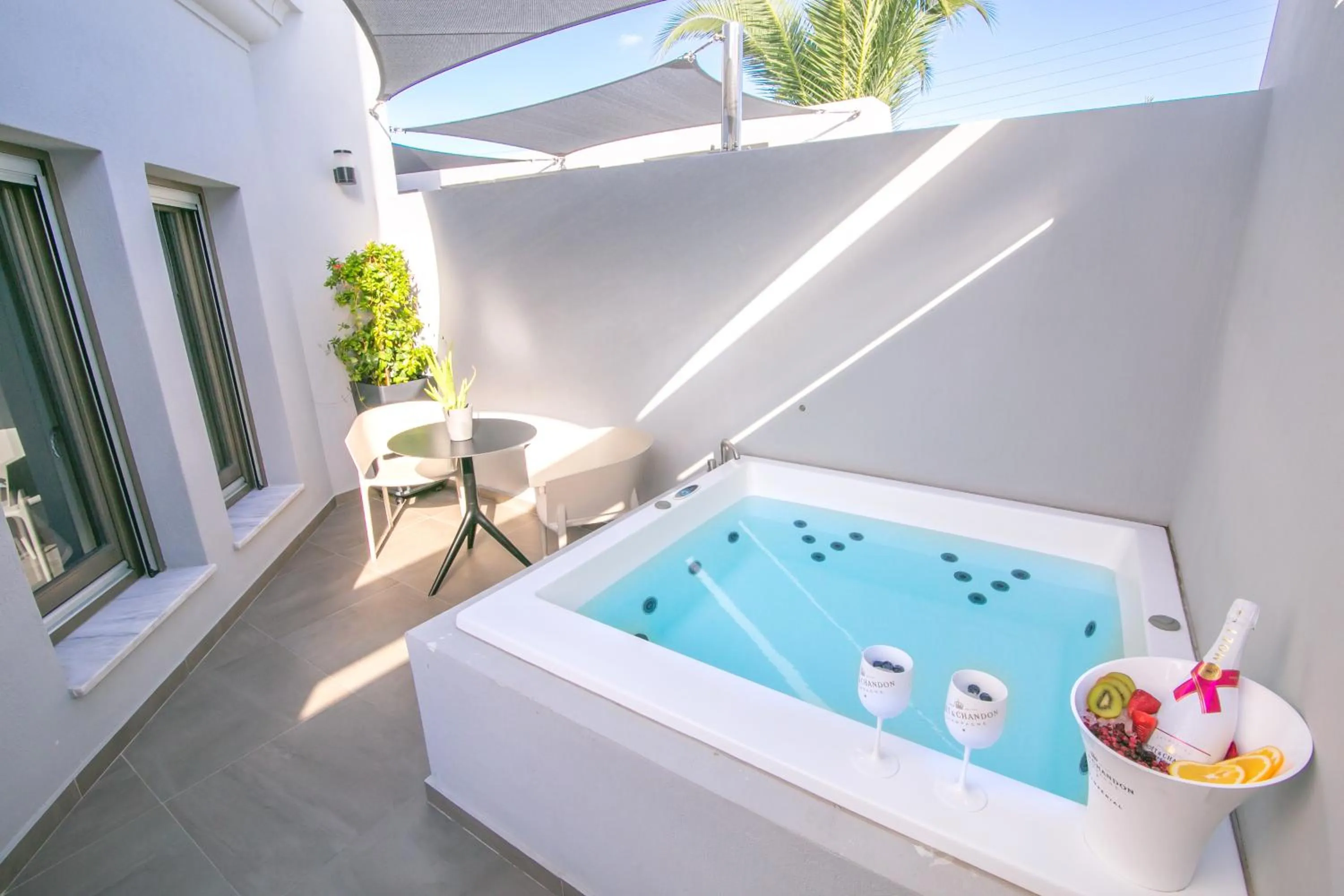 Patio in Marquise Suites - Adults Only