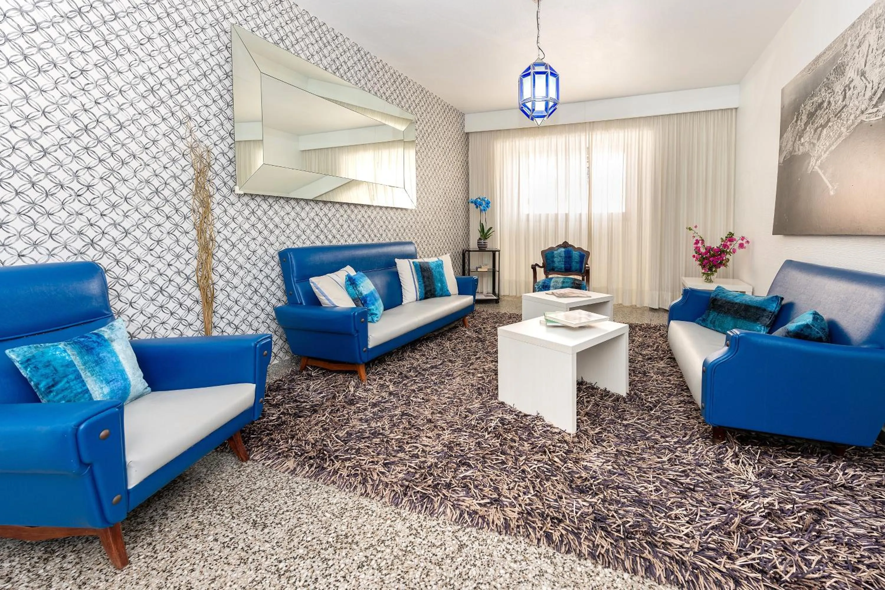 Lounge or bar in Hostal Pitiusa