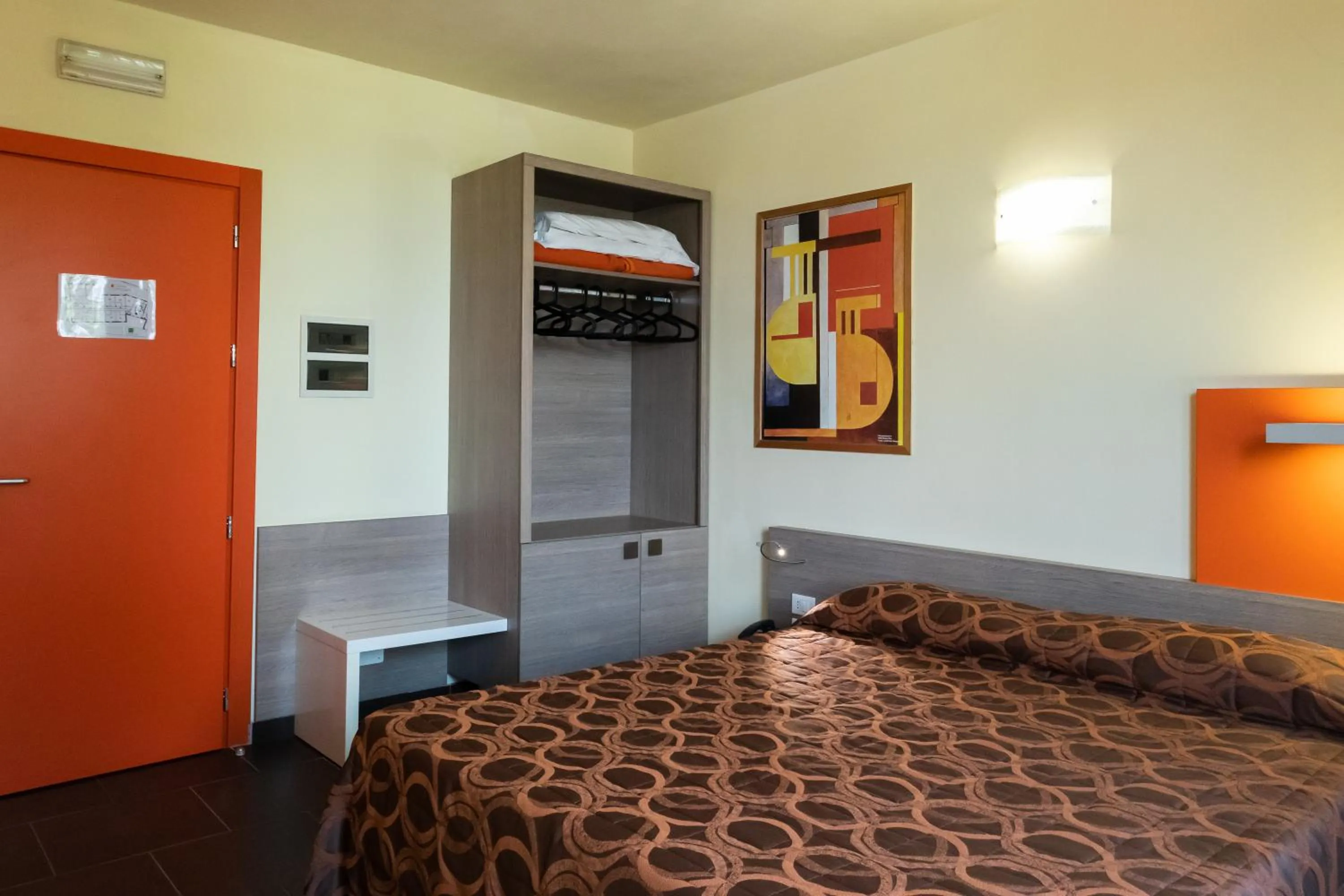 Bed in Hotel Fiera Rho