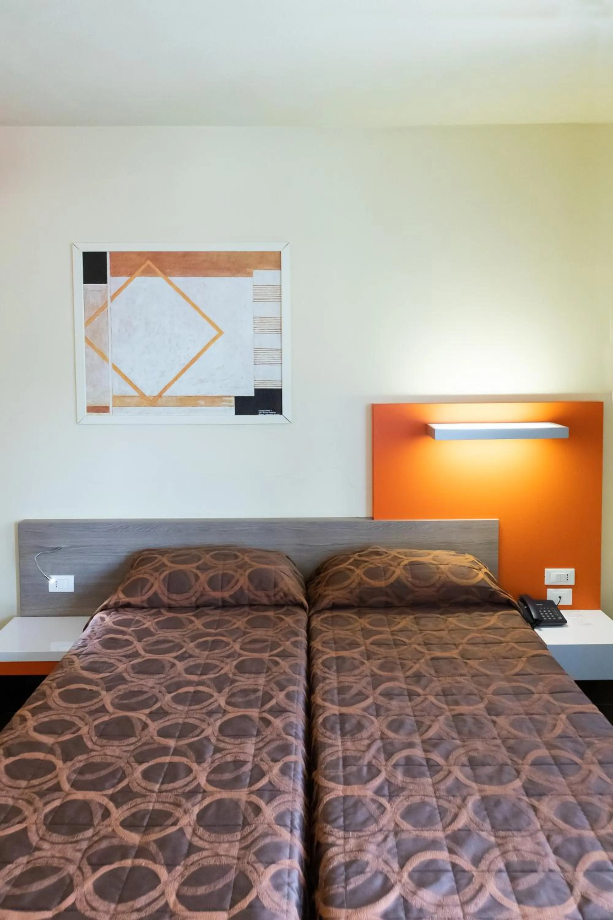 Bed in Hotel Fiera Rho