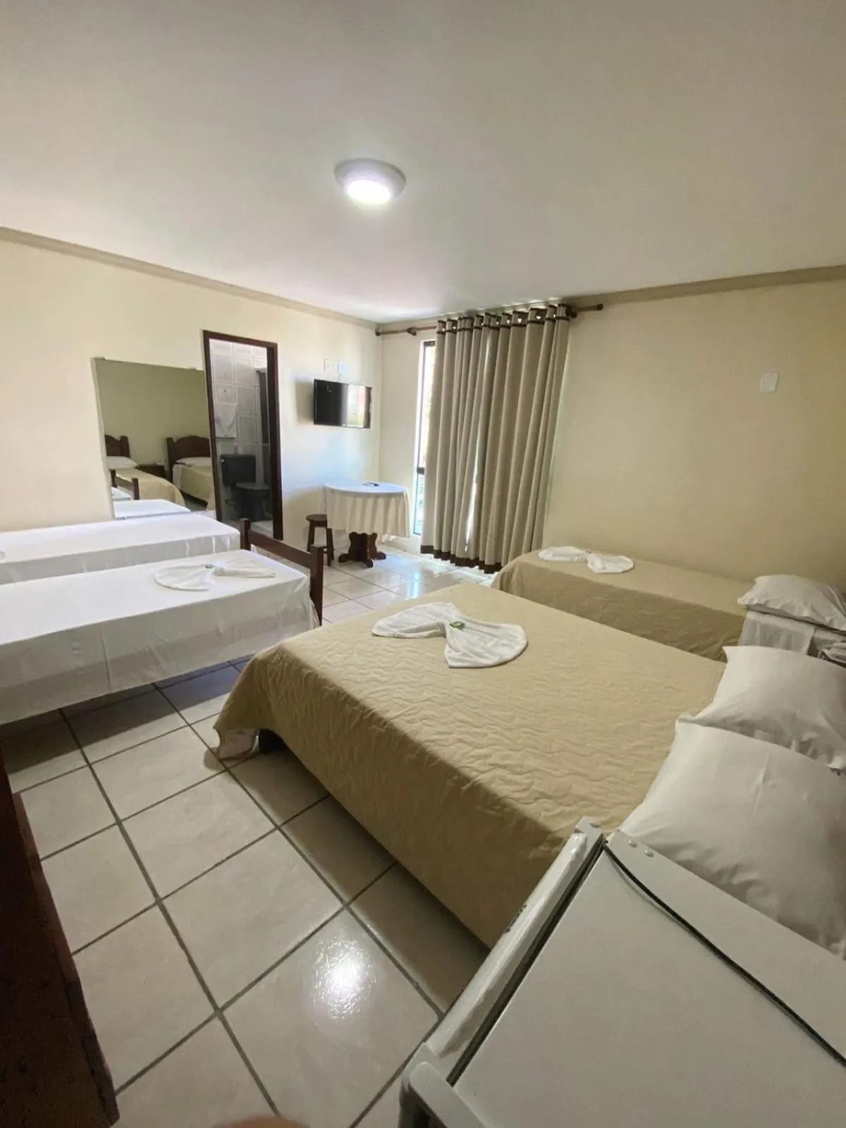 Bed in Pousada Dom Fernandes