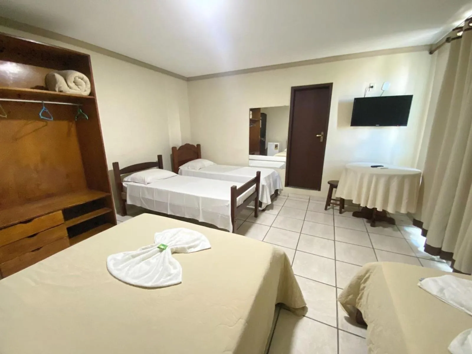 Bed in Pousada Dom Fernandes