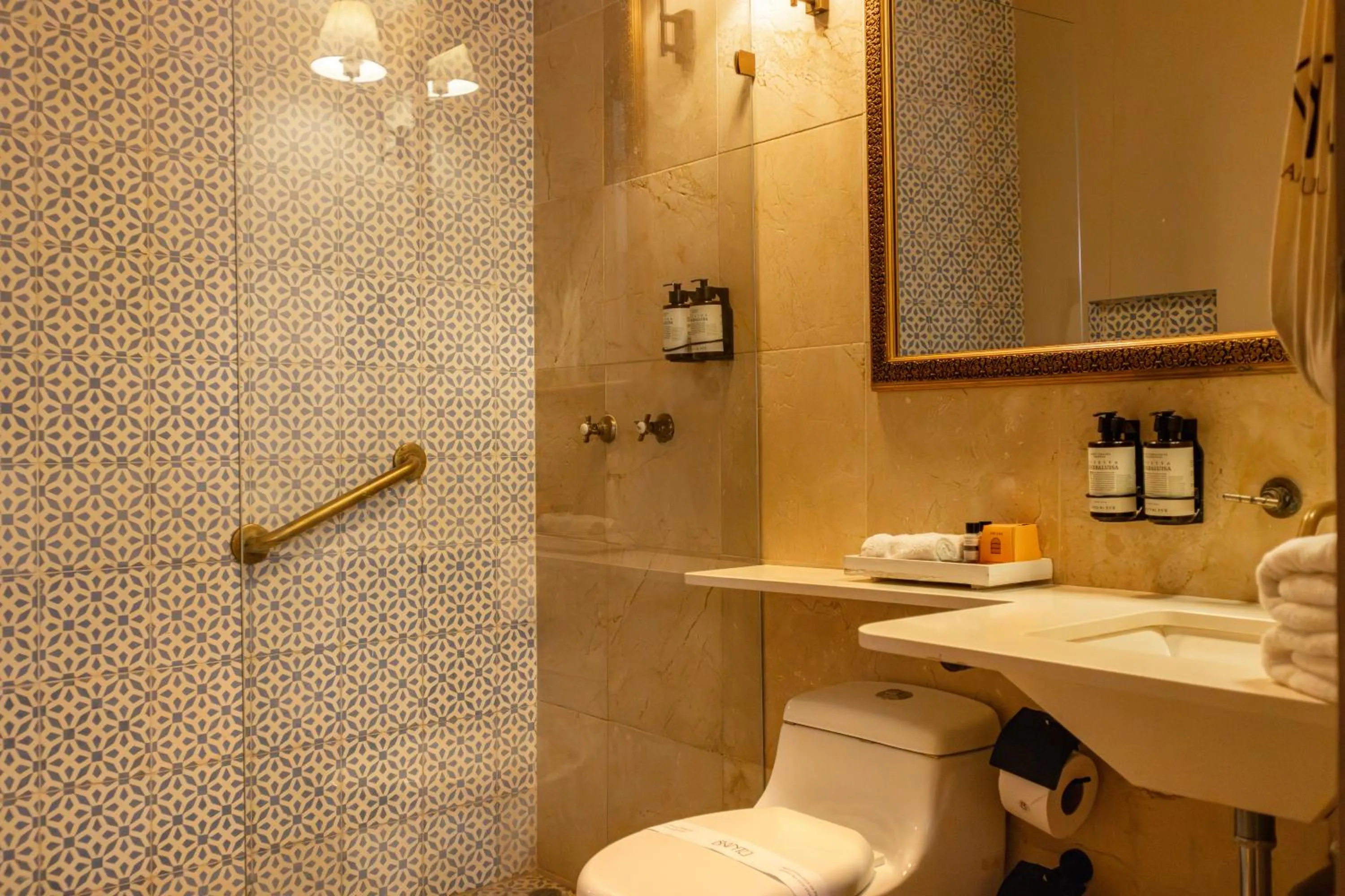 Shower in Hotel Bantu by Faranda Boutique, a member of Radisson Individuals