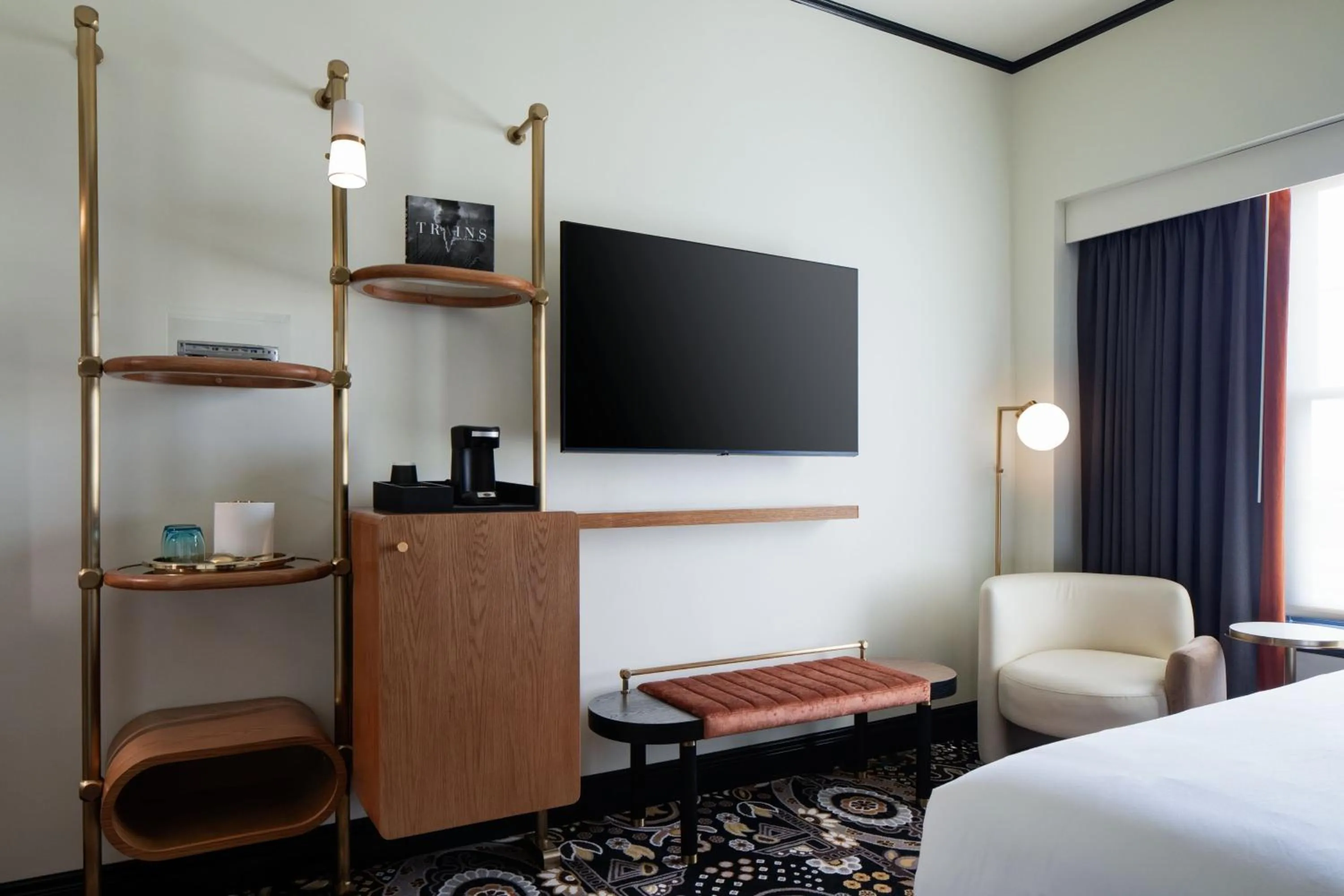 Photo of the whole room, Bed in The LaSalle Hotel, Bryan College Station, a Tribute Portfolio Hotel