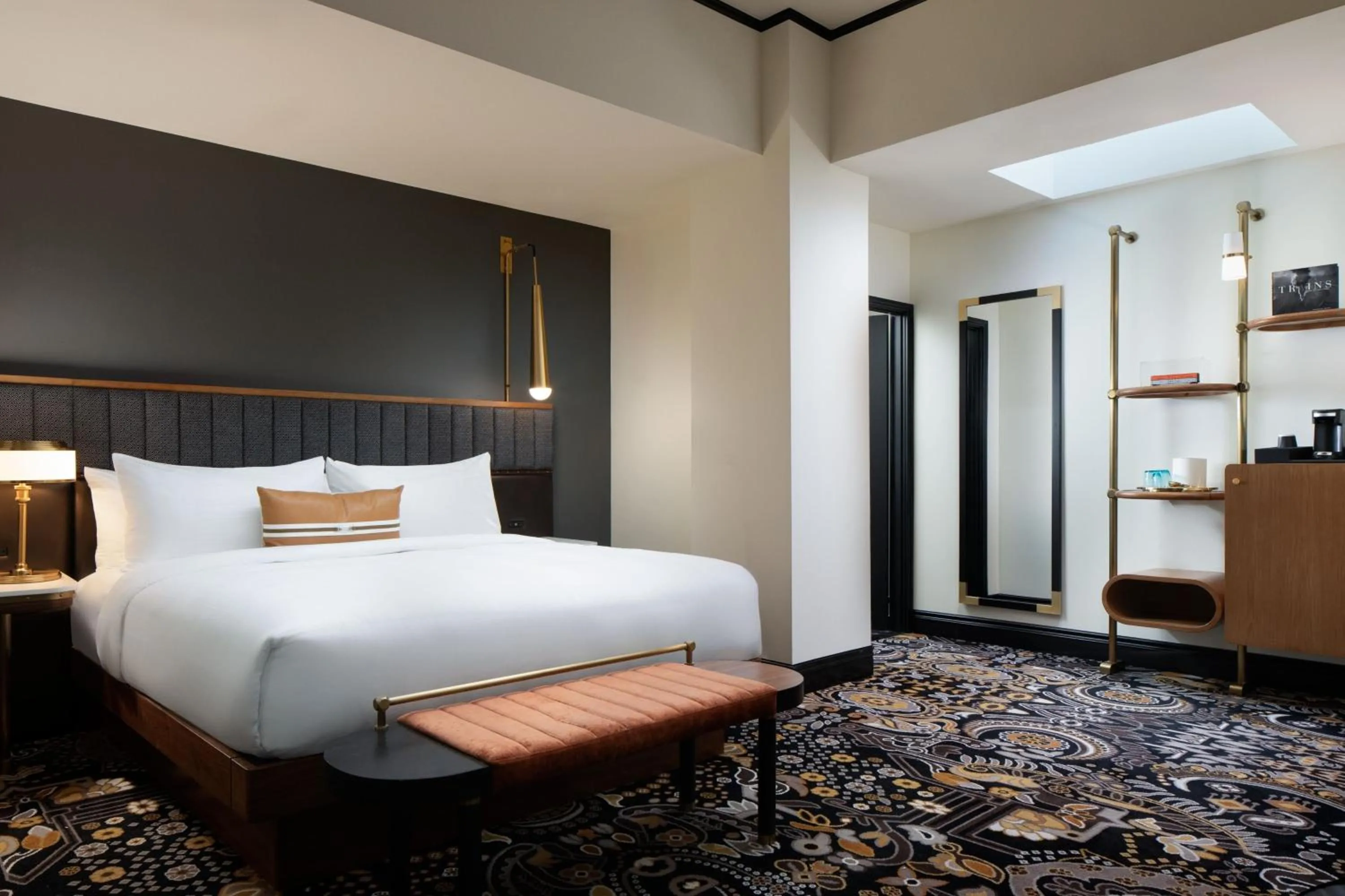 Photo of the whole room, Bed in The LaSalle Hotel, Bryan College Station, a Tribute Portfolio Hotel