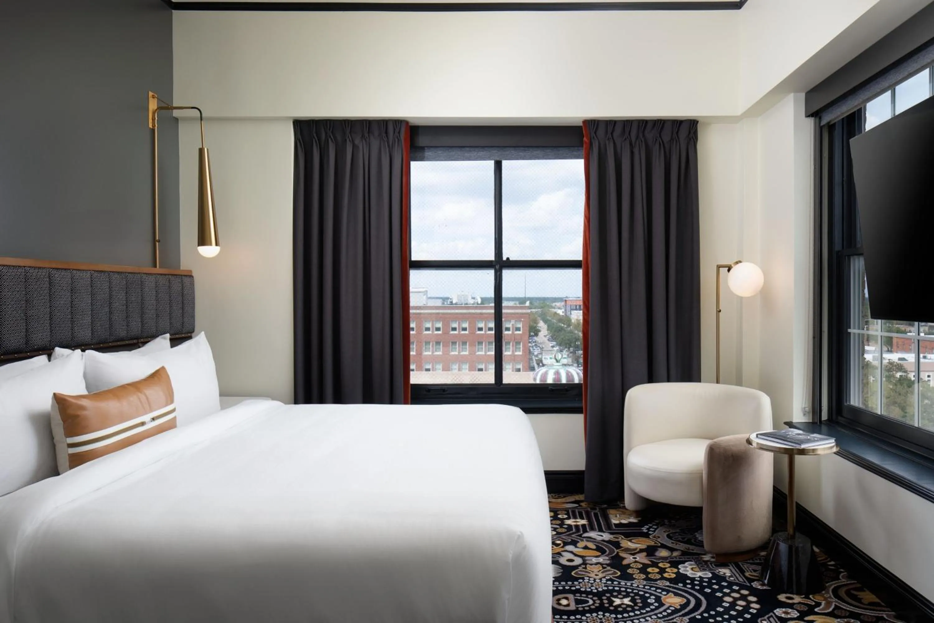 Photo of the whole room, Bed in The LaSalle Hotel, Bryan College Station, a Tribute Portfolio Hotel