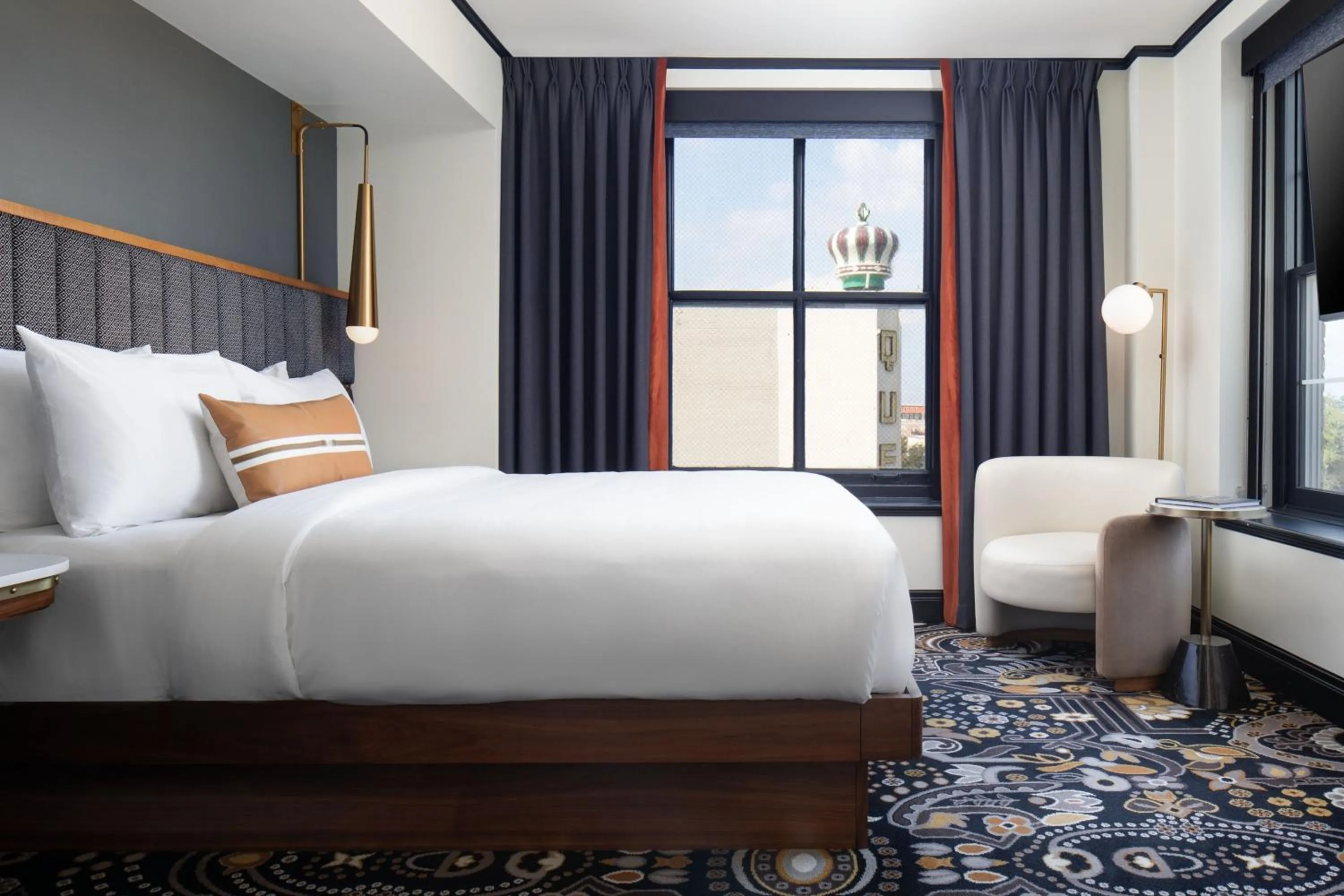 Photo of the whole room, Bed in The LaSalle Hotel, Bryan College Station, a Tribute Portfolio Hotel