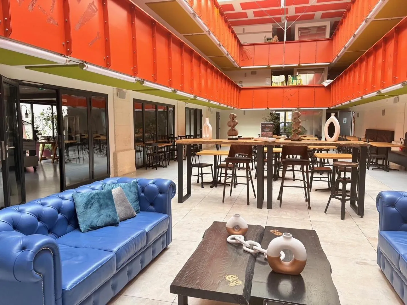 Lobby or reception in Hôtel La Fabrique