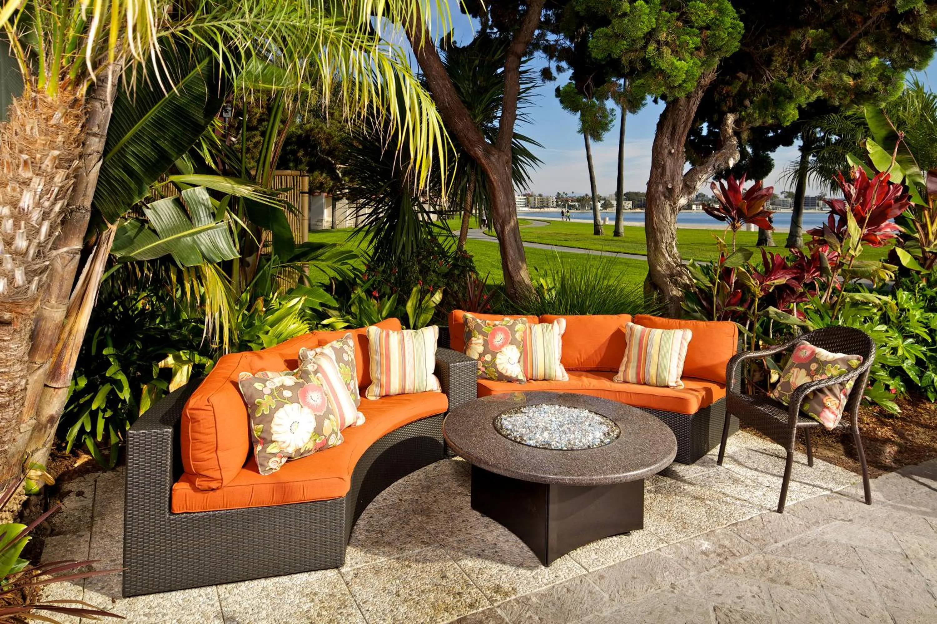 Garden in Catamaran Resort Hotel and Spa