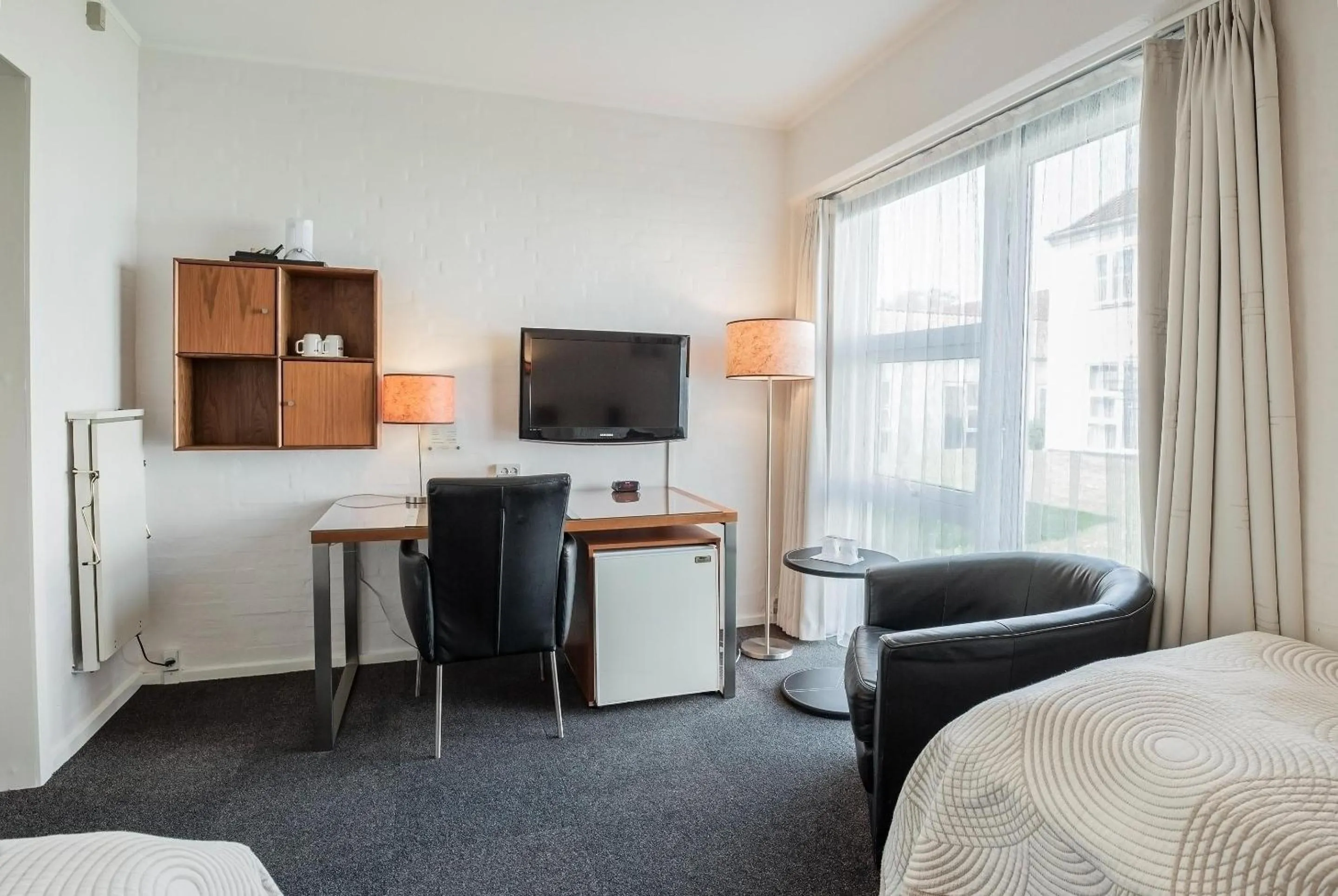 TV and multimedia, Bed in Golf Hotel Viborg