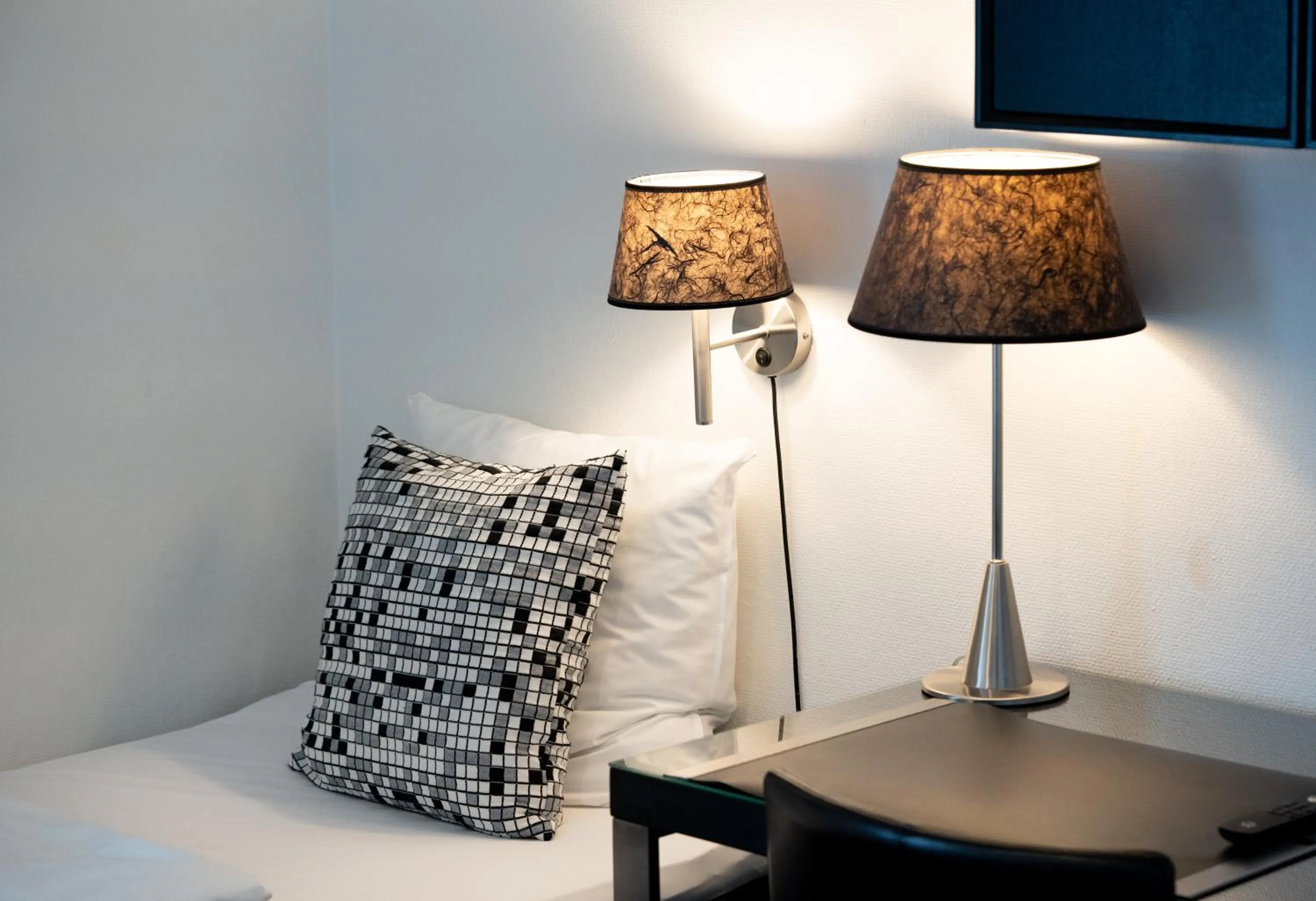 Bed in Golf Hotel Viborg