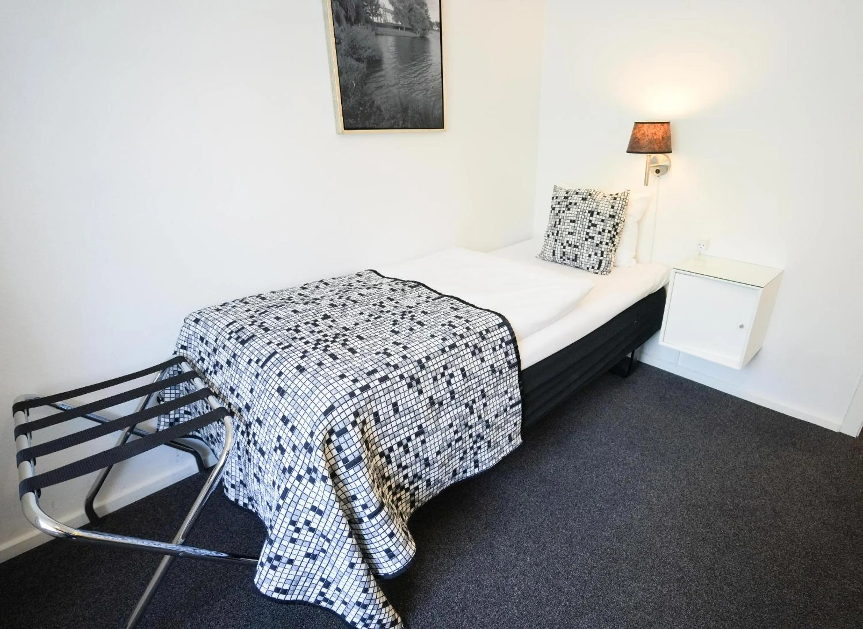 Bed in Golf Hotel Viborg