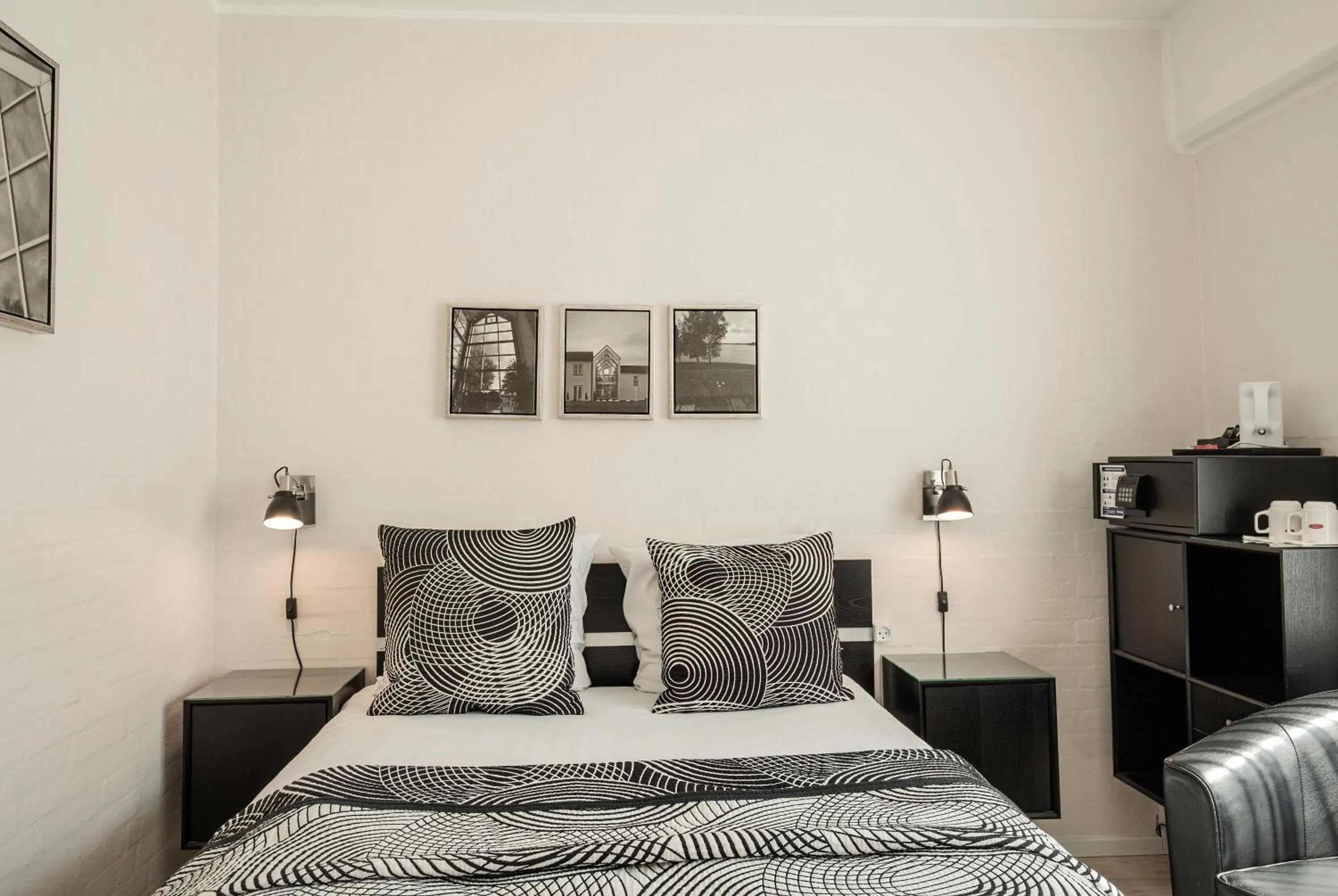 Bed in Golf Hotel Viborg