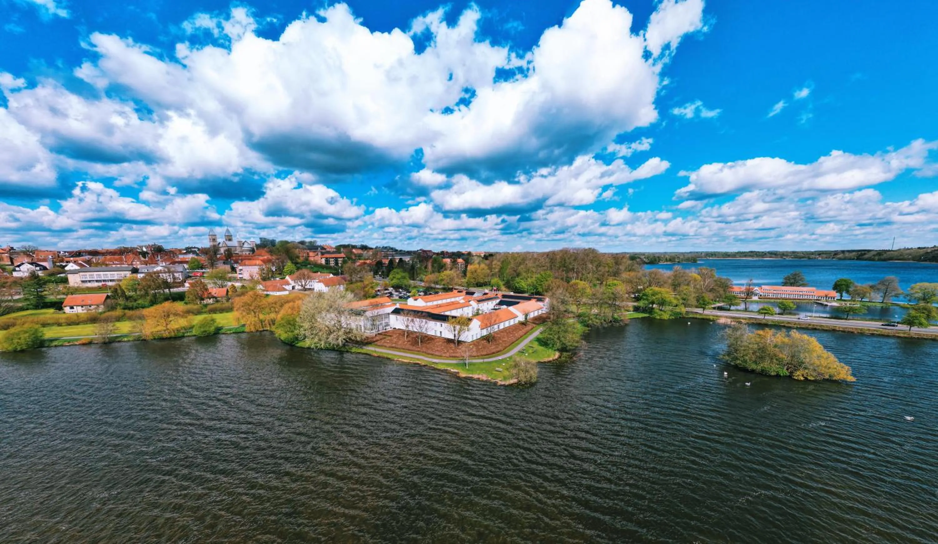 Bird's eye view in Golf Hotel Viborg
