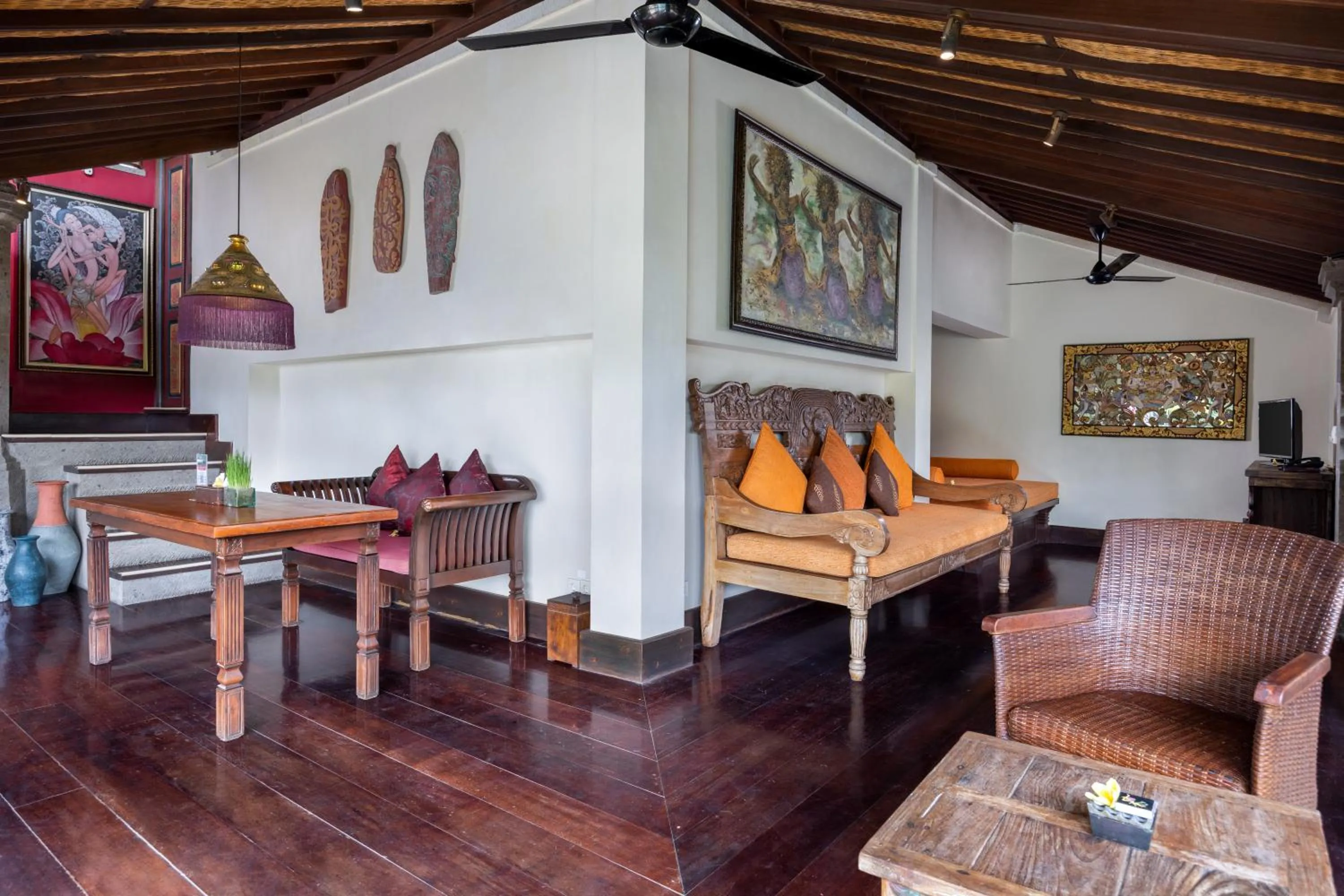 Living room in Bidadari Private Villas & Retreat