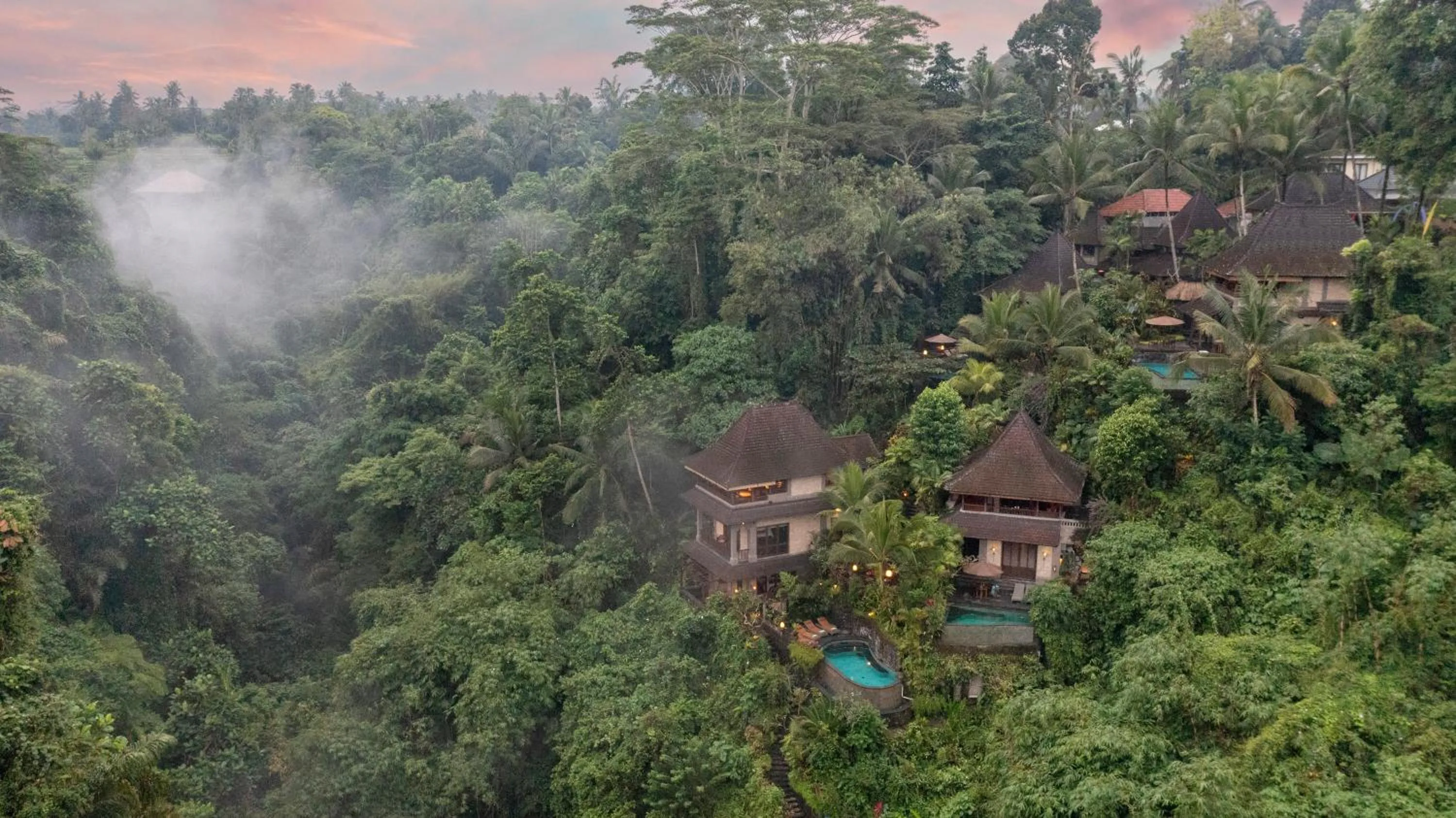 Bird's eye view in Bidadari Private Villas & Retreat