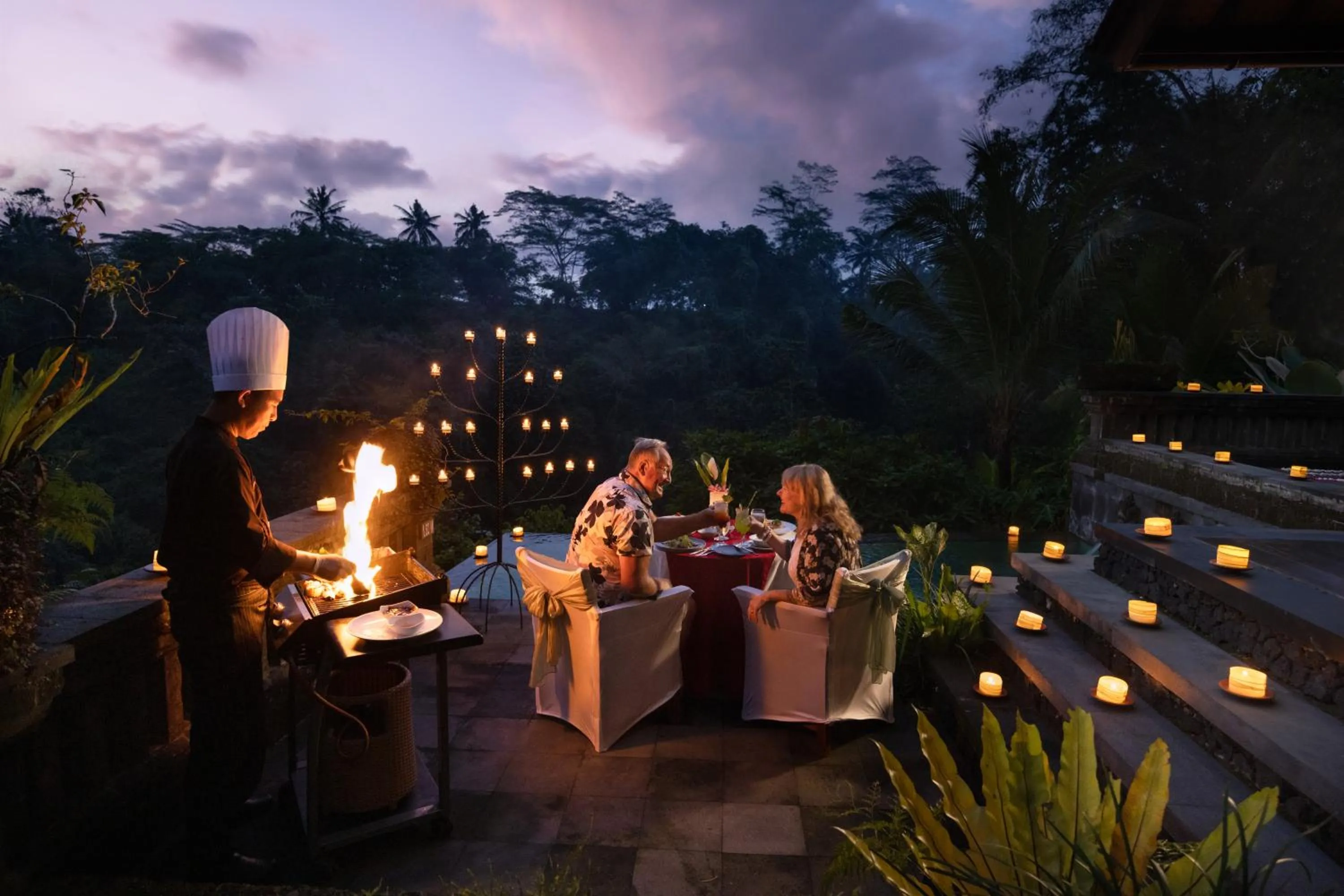 Night in Bidadari Private Villas & Retreat