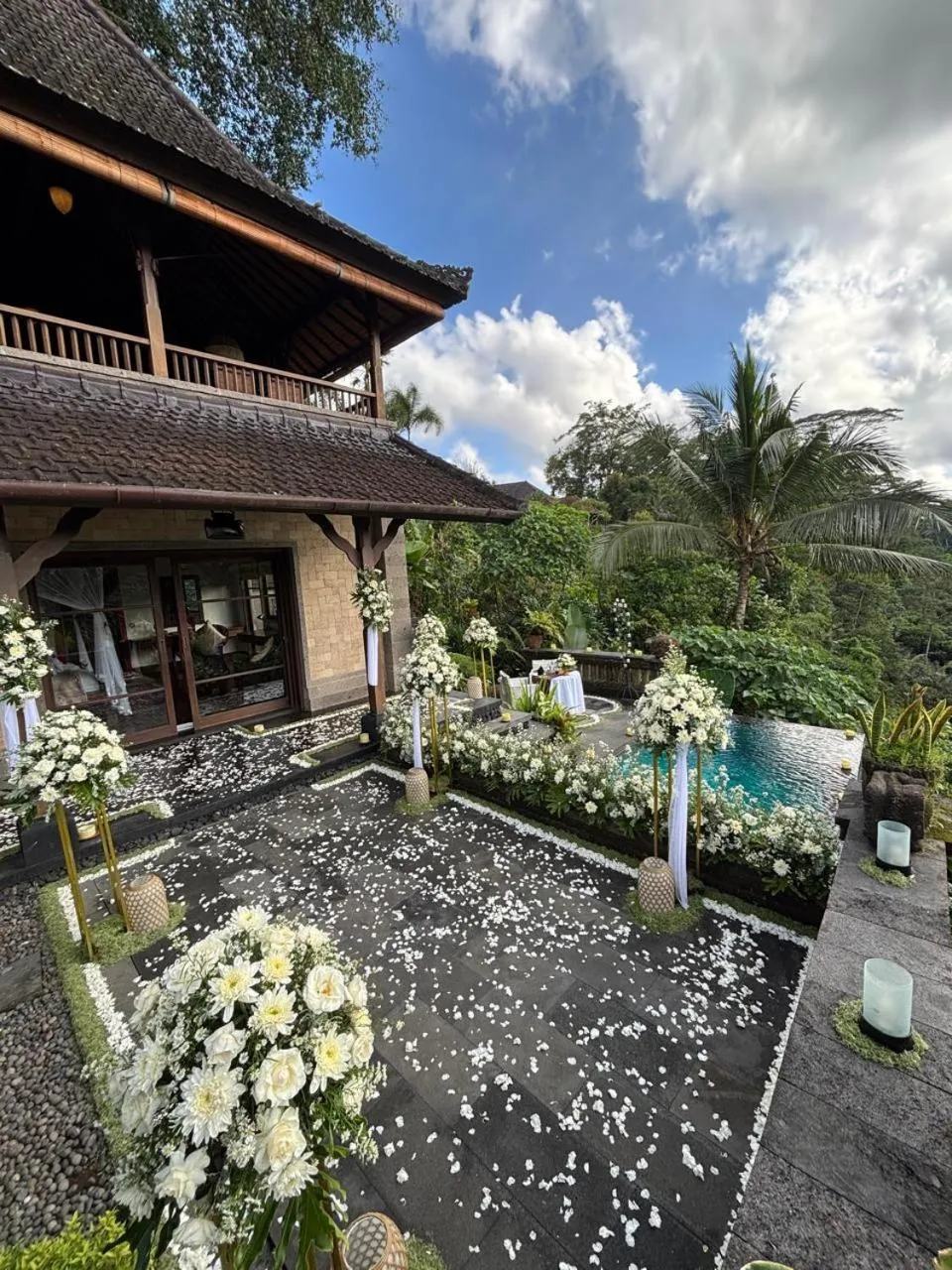 Decorative detail in Bidadari Private Villas & Retreat