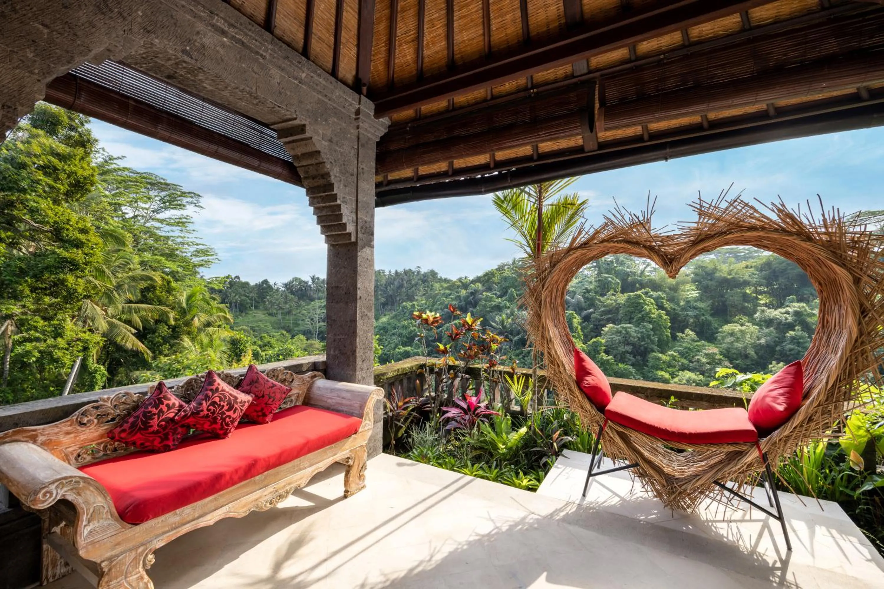 Balcony/Terrace in Bidadari Private Villas & Retreat