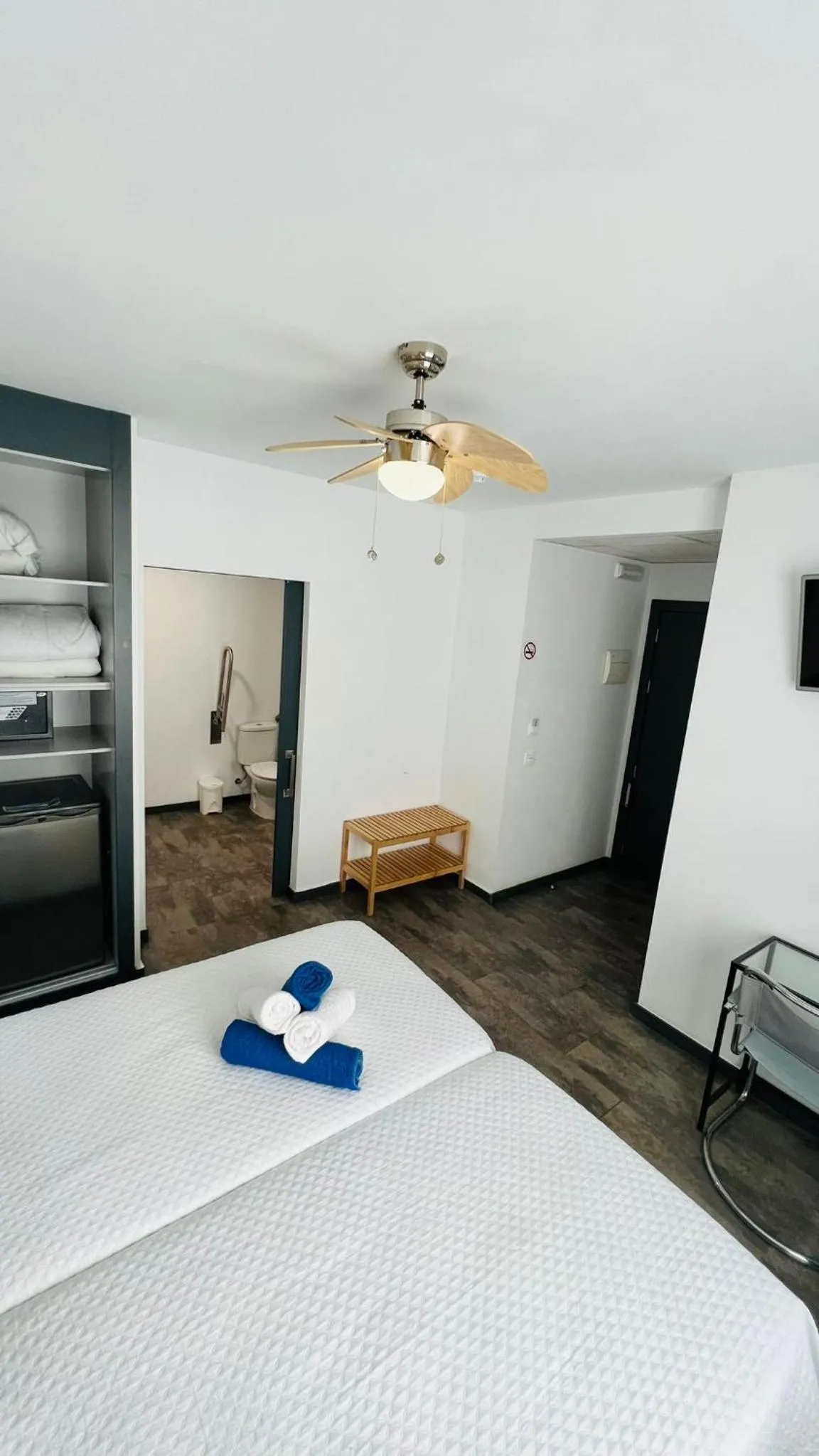 Bed in Bajondillo Beach Cozy Inns