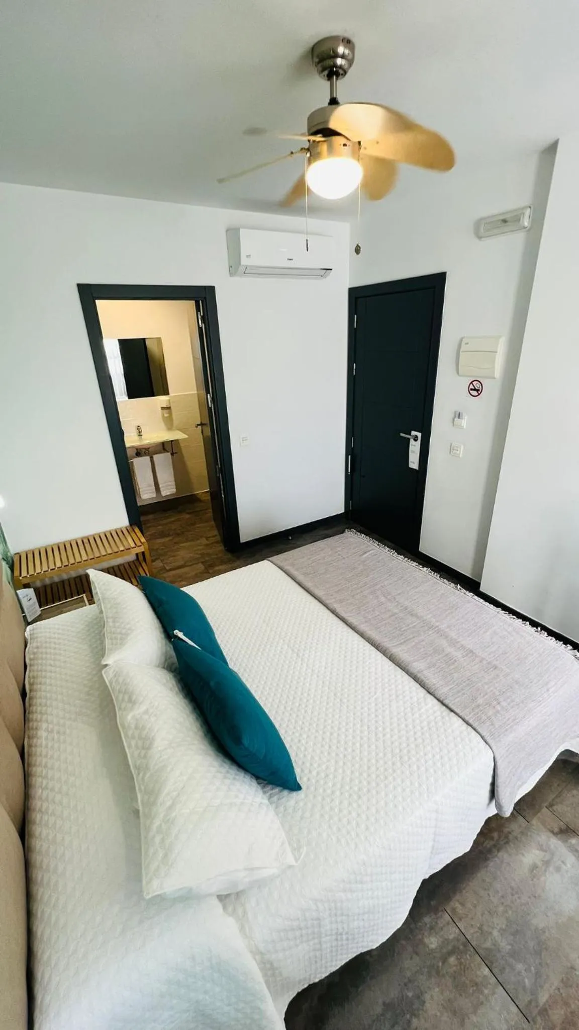 Bed in Bajondillo Beach Cozy Inns