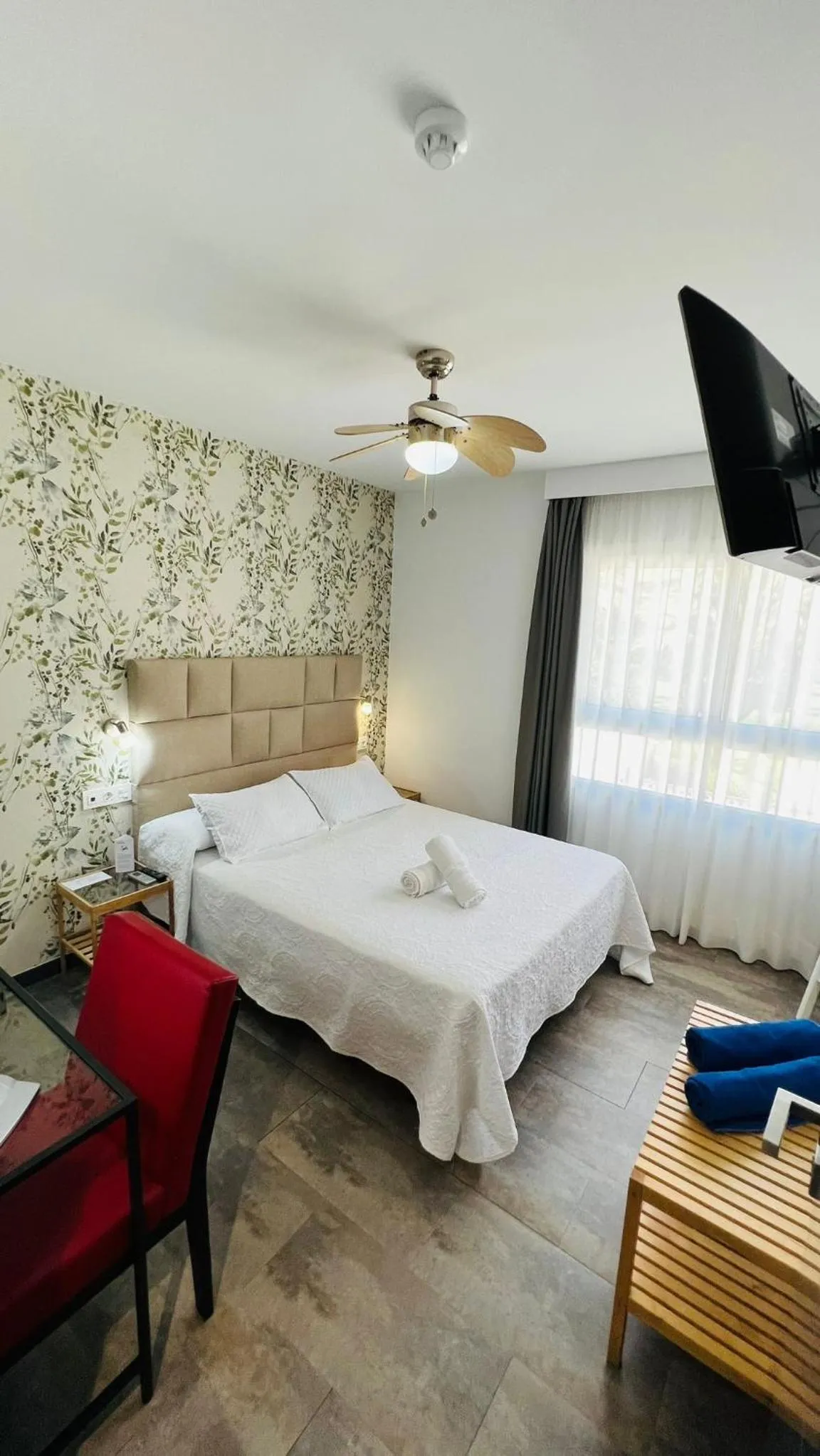 Bed in Bajondillo Beach Cozy Inns