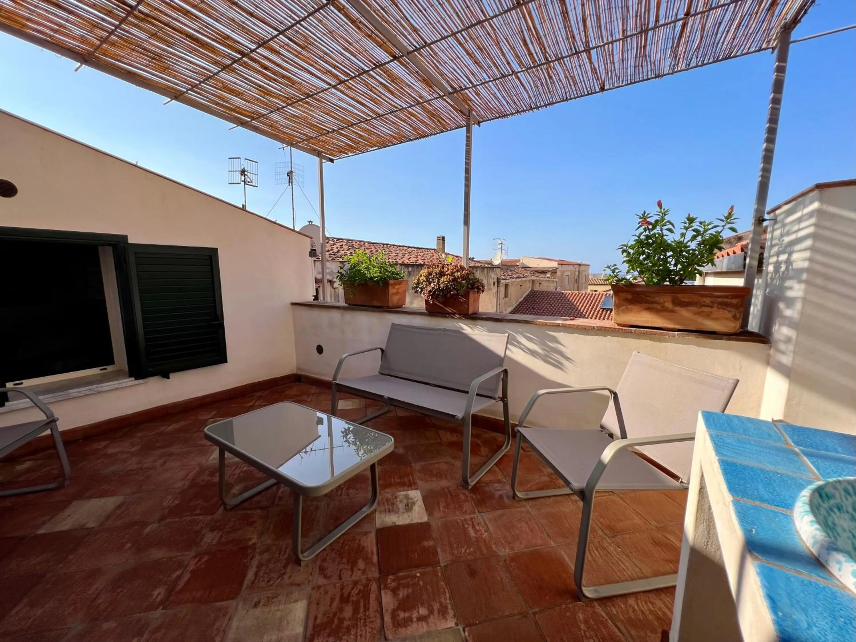 Balcony/Terrace in B&B Cortile Umberto I