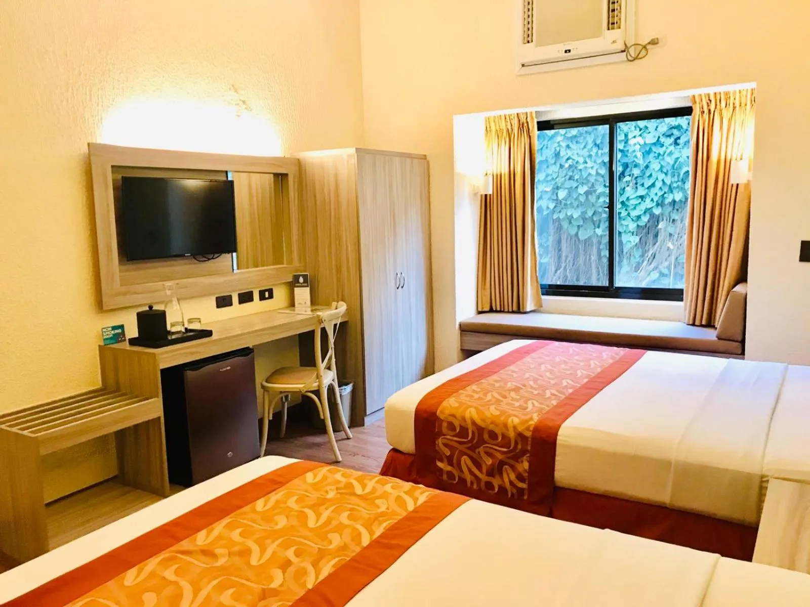 Bed in Microtel by Wyndham Boracay