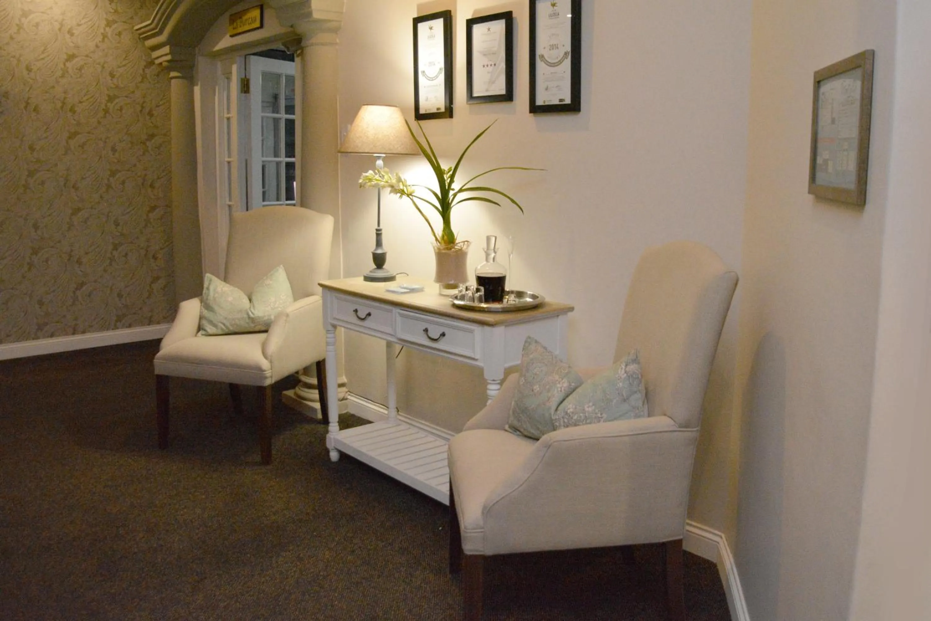 Facade/entrance in Mont d'Or Hotel Clarens