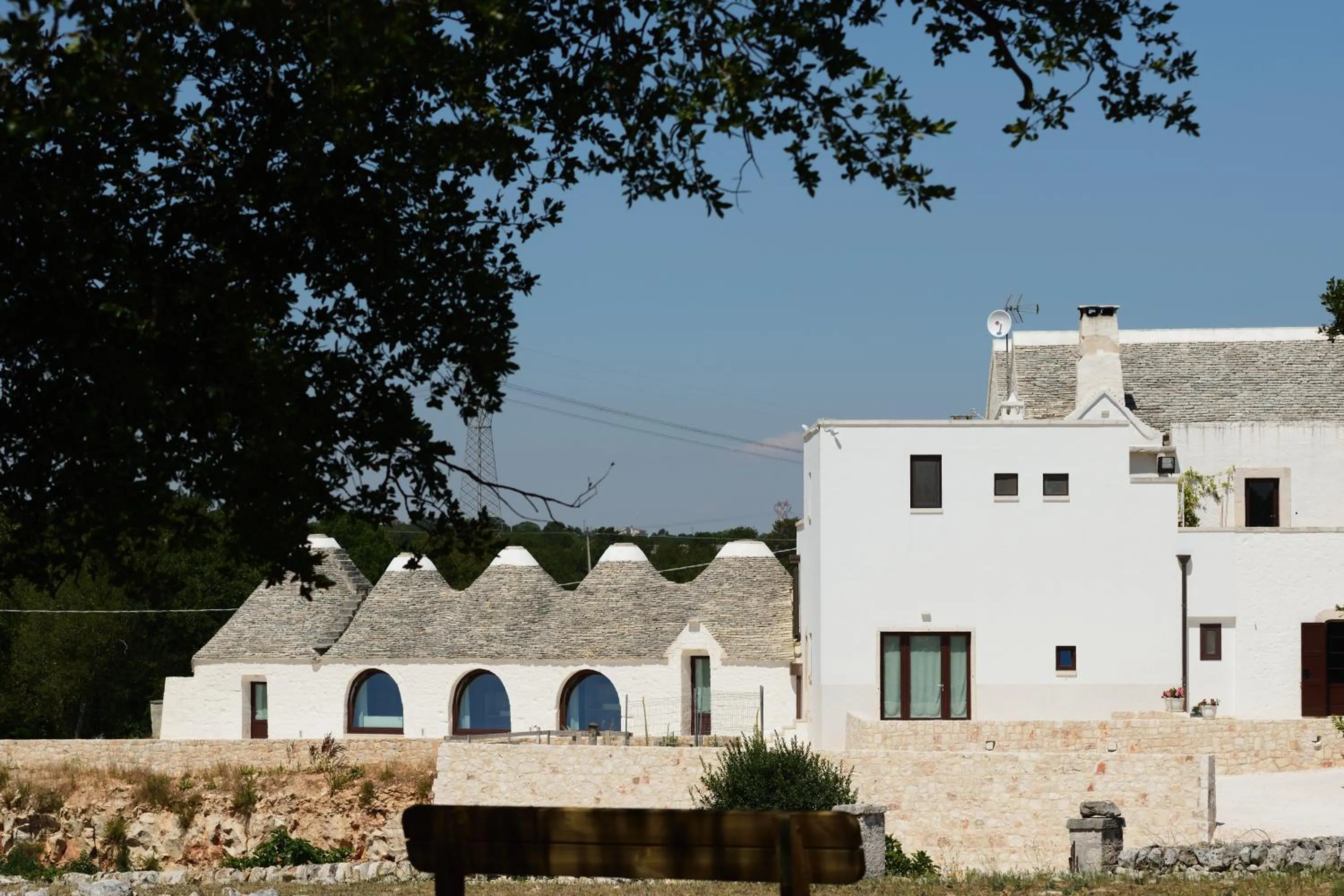 Photo of the whole room in Masseria Calandrella