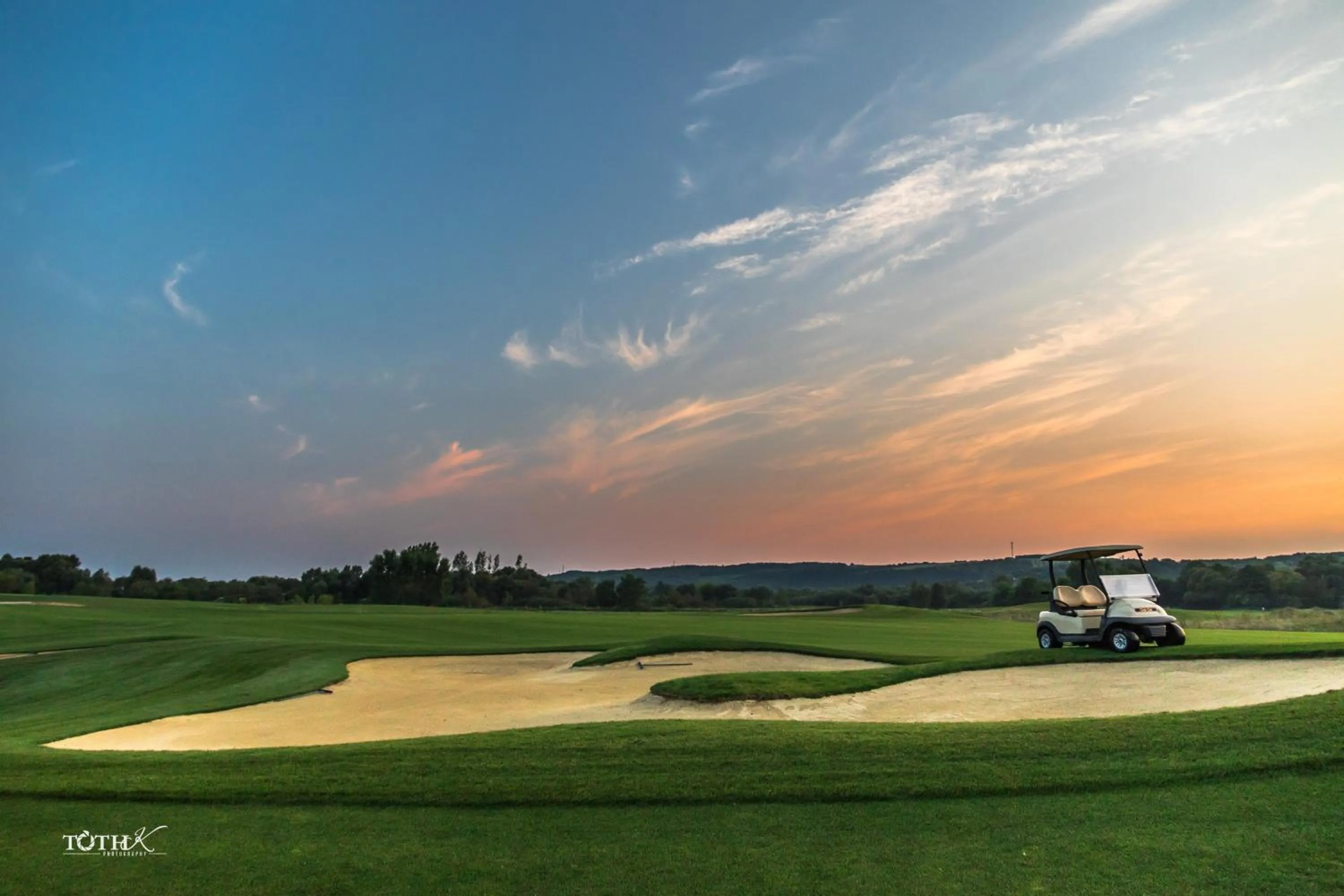 Golfcourse in Zala Springs Golf Resort