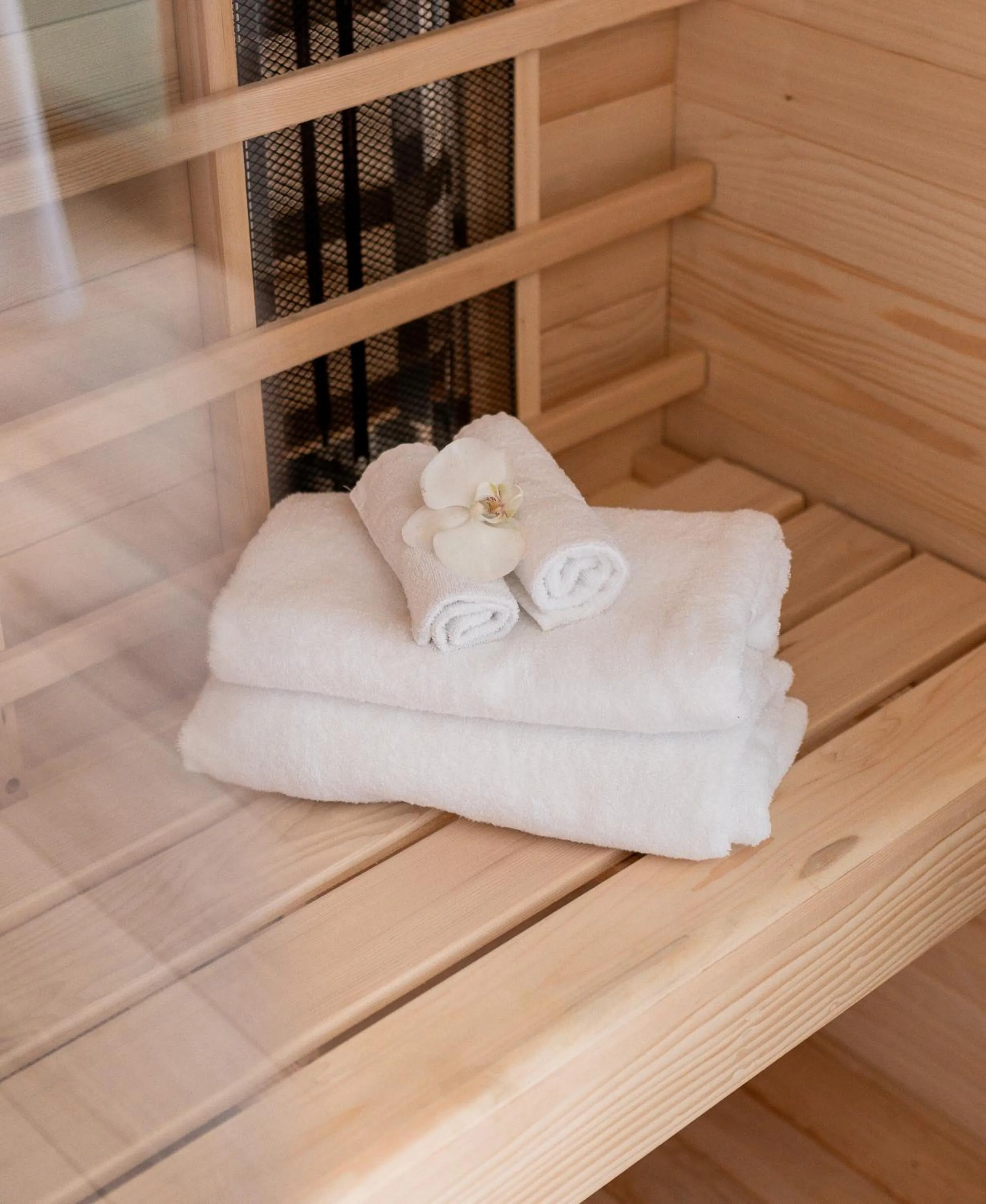 Sauna, Bed in Zala Springs Golf Resort
