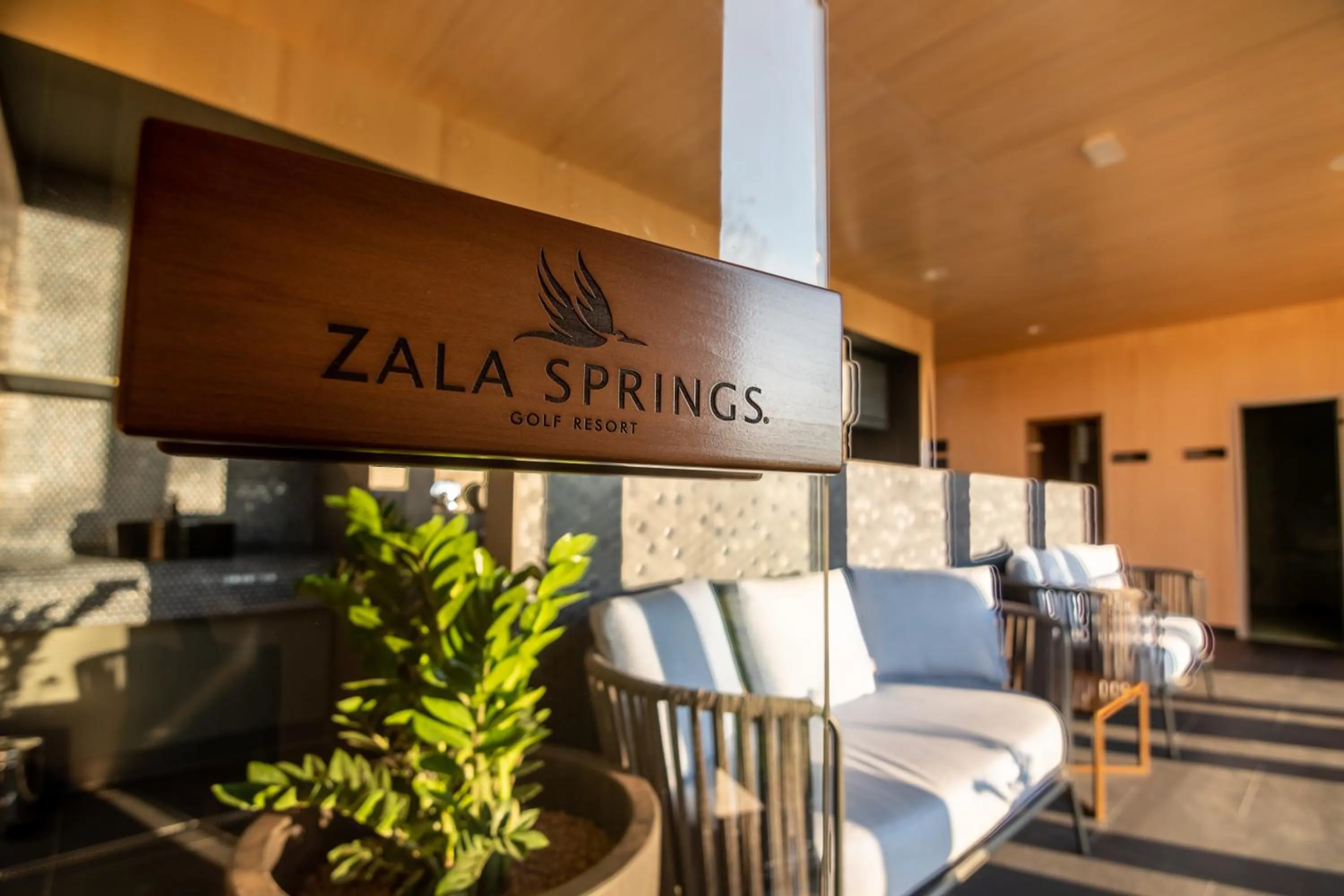 Sauna in Zala Springs Golf Resort