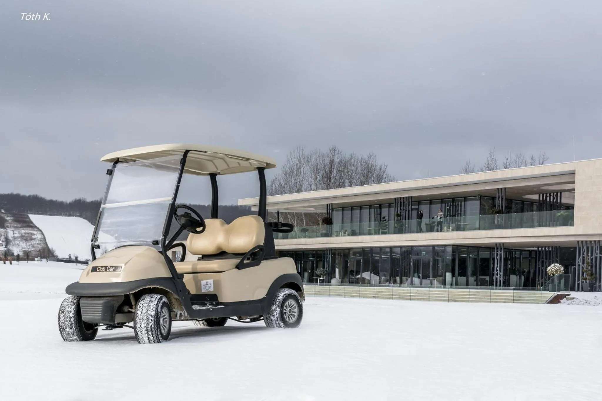 Winter in Zala Springs Golf Resort