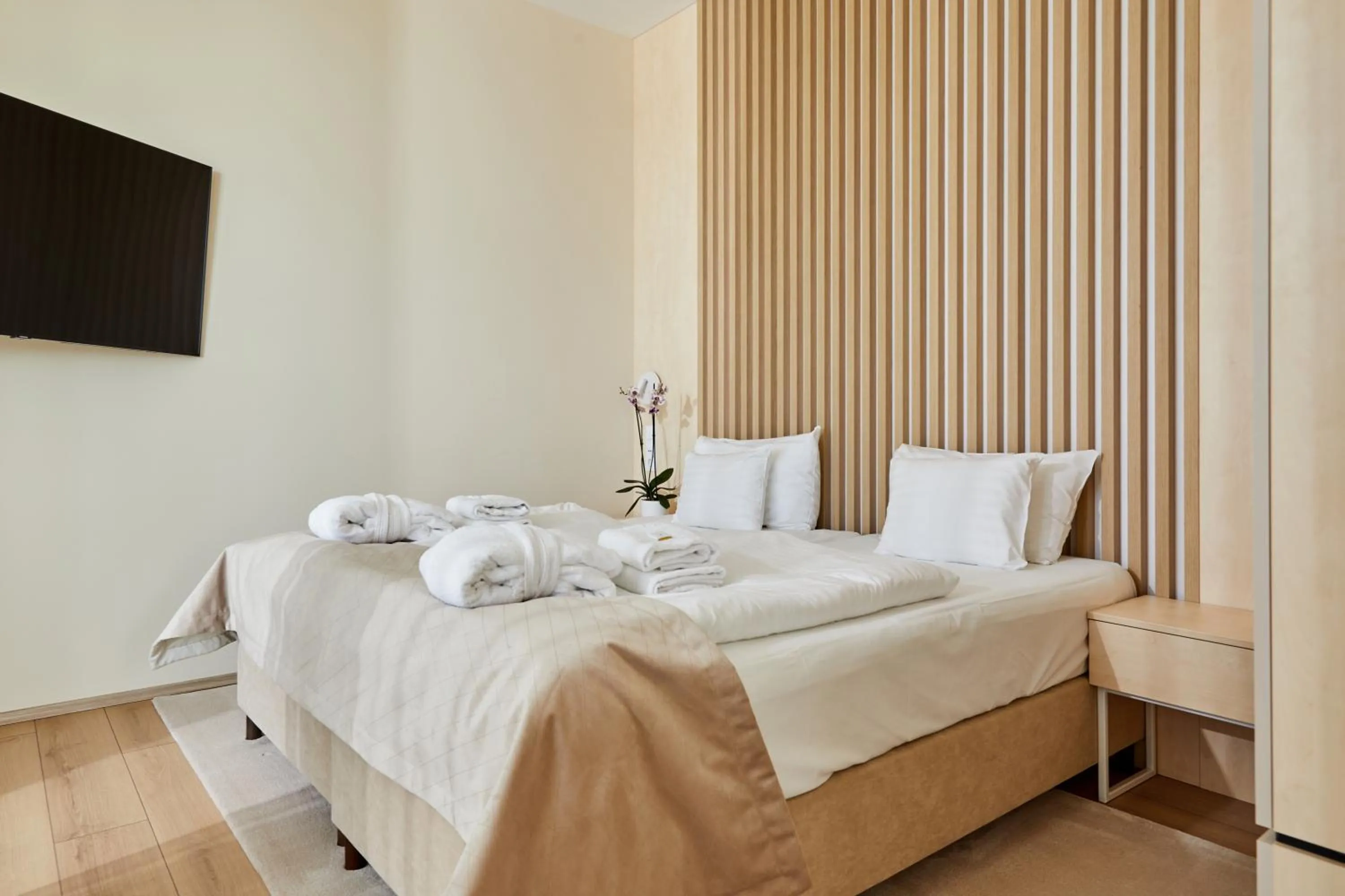 TV and multimedia, Bed in Zala Springs Golf Resort