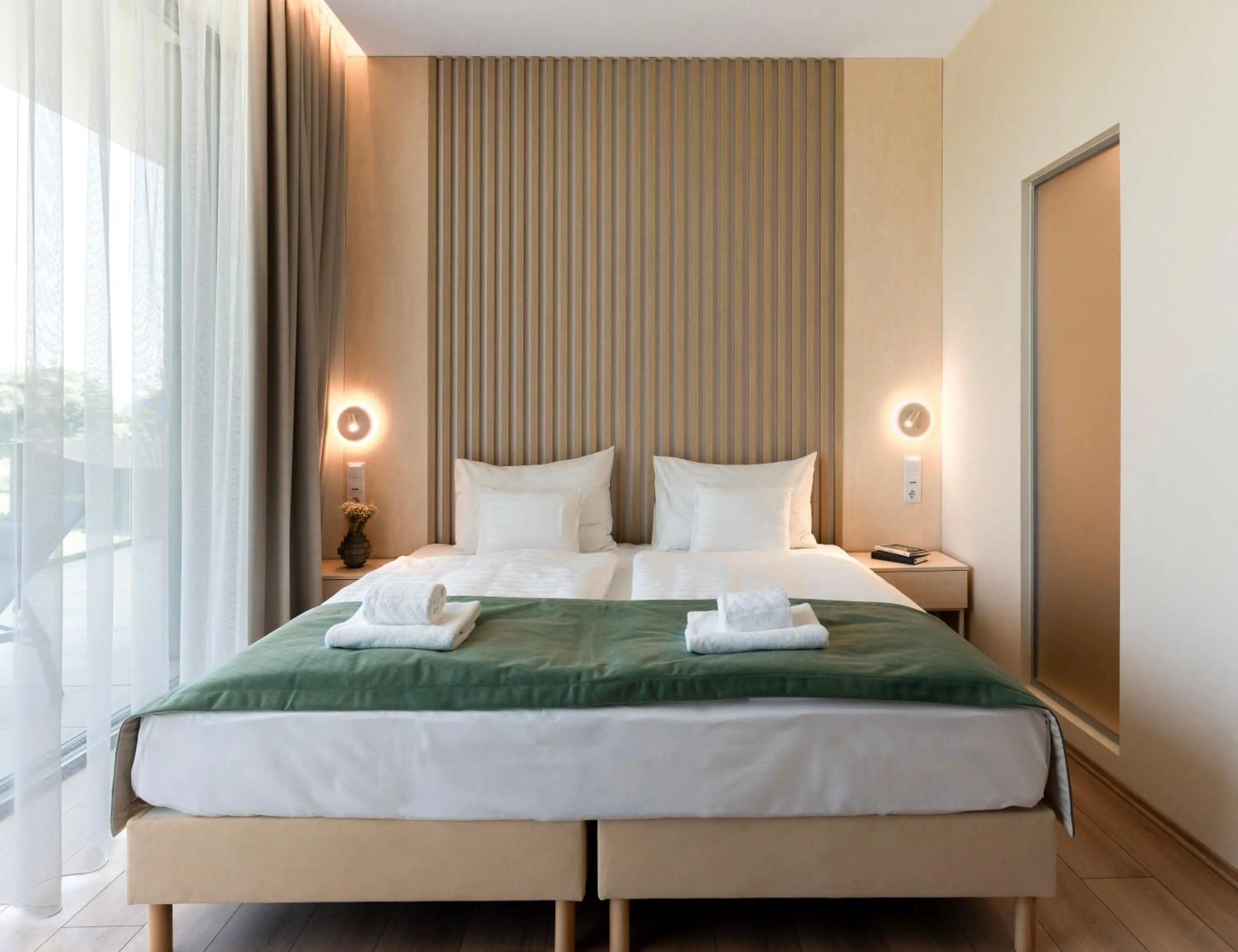 Bed in Zala Springs Golf Resort