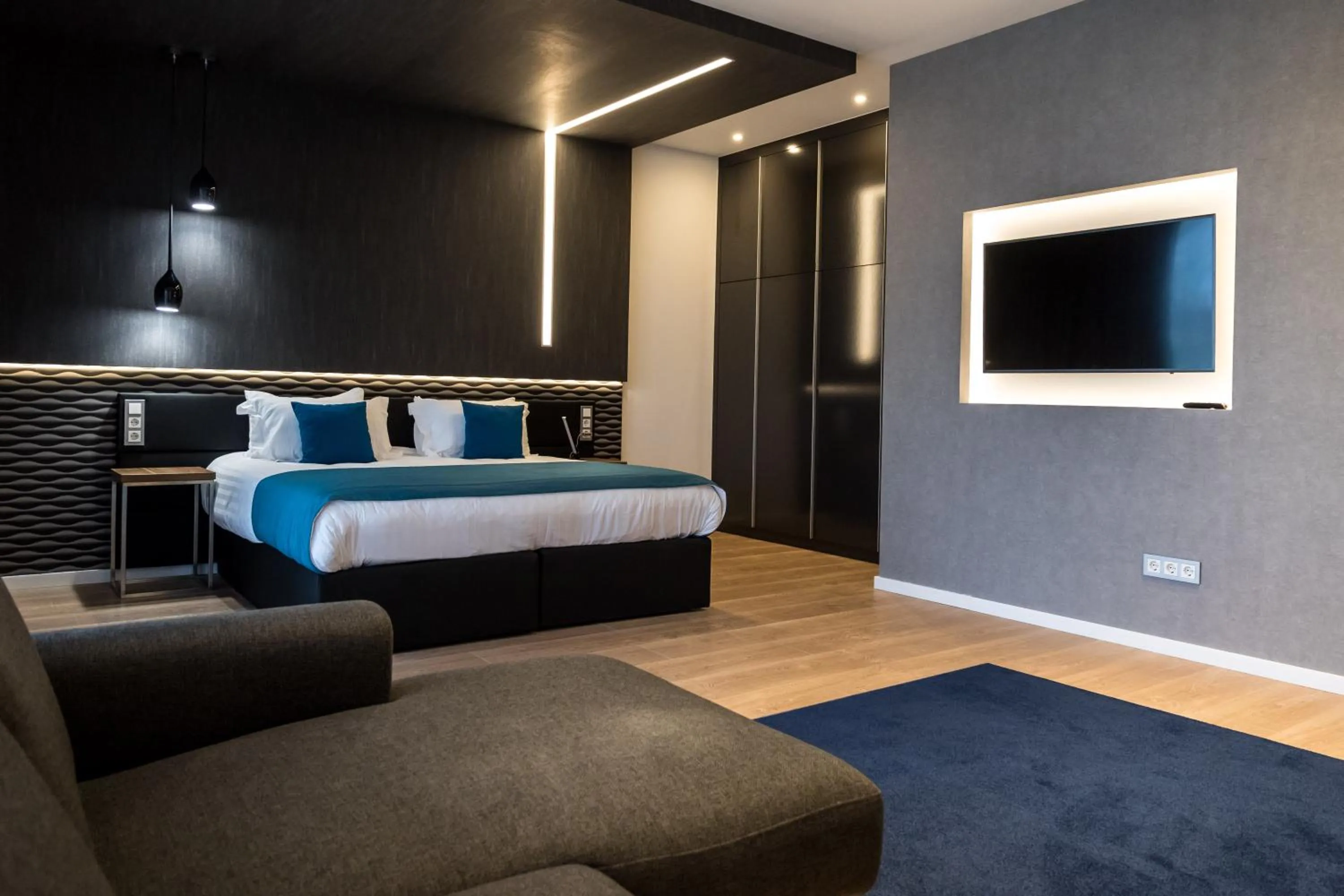 Bed in Zala Springs Golf Resort