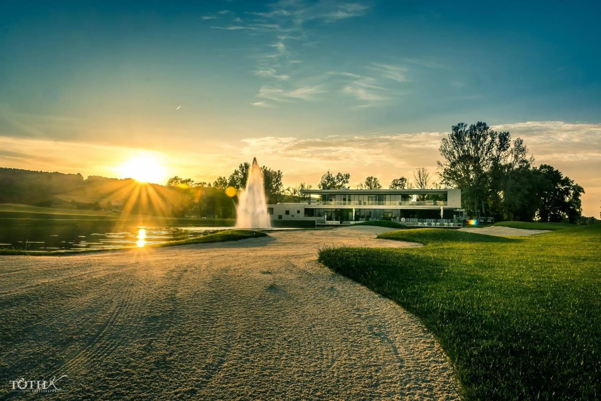 Natural landscape in Zala Springs Golf Resort