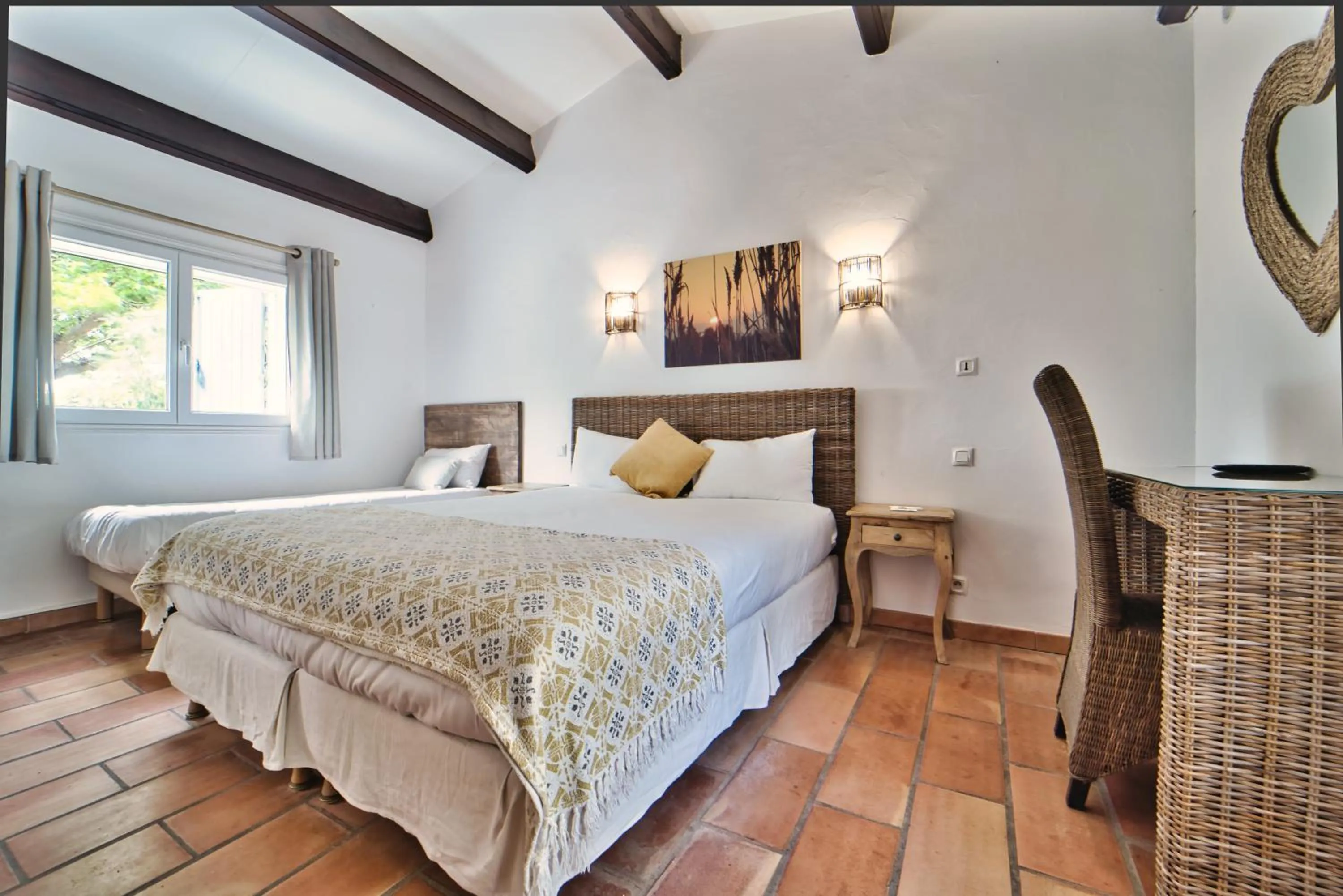 Bed in Mas De Calabrun