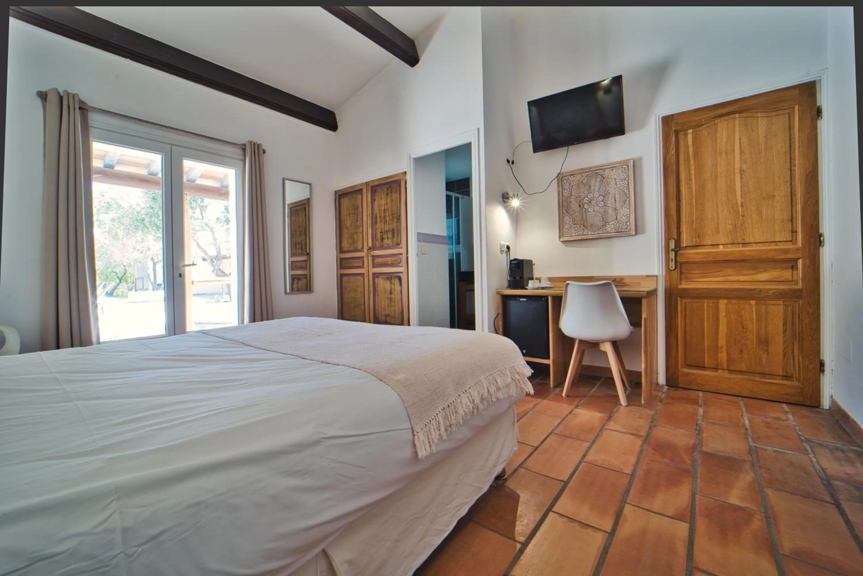 Bed in Mas De Calabrun