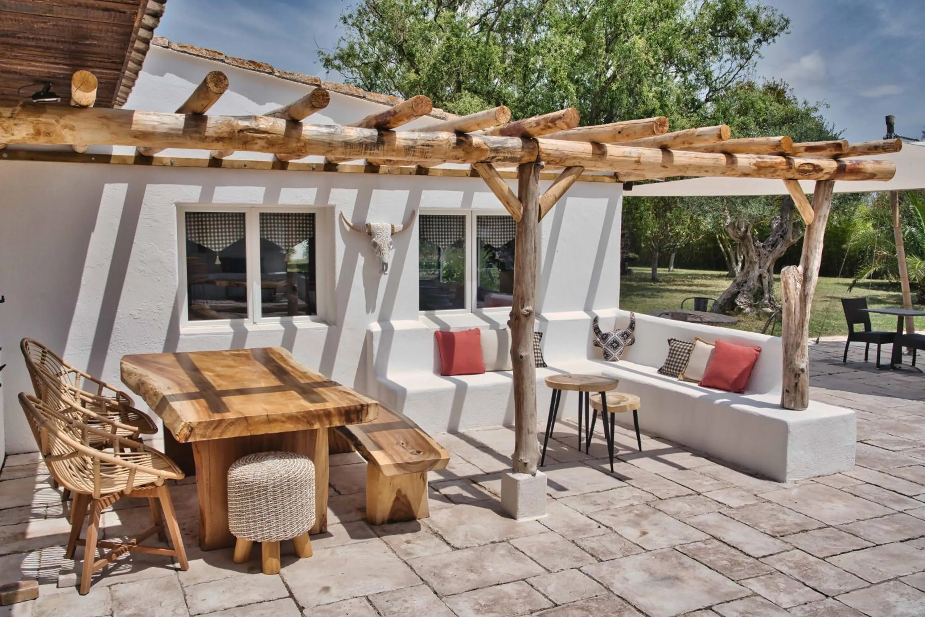 Patio in Mas De Calabrun