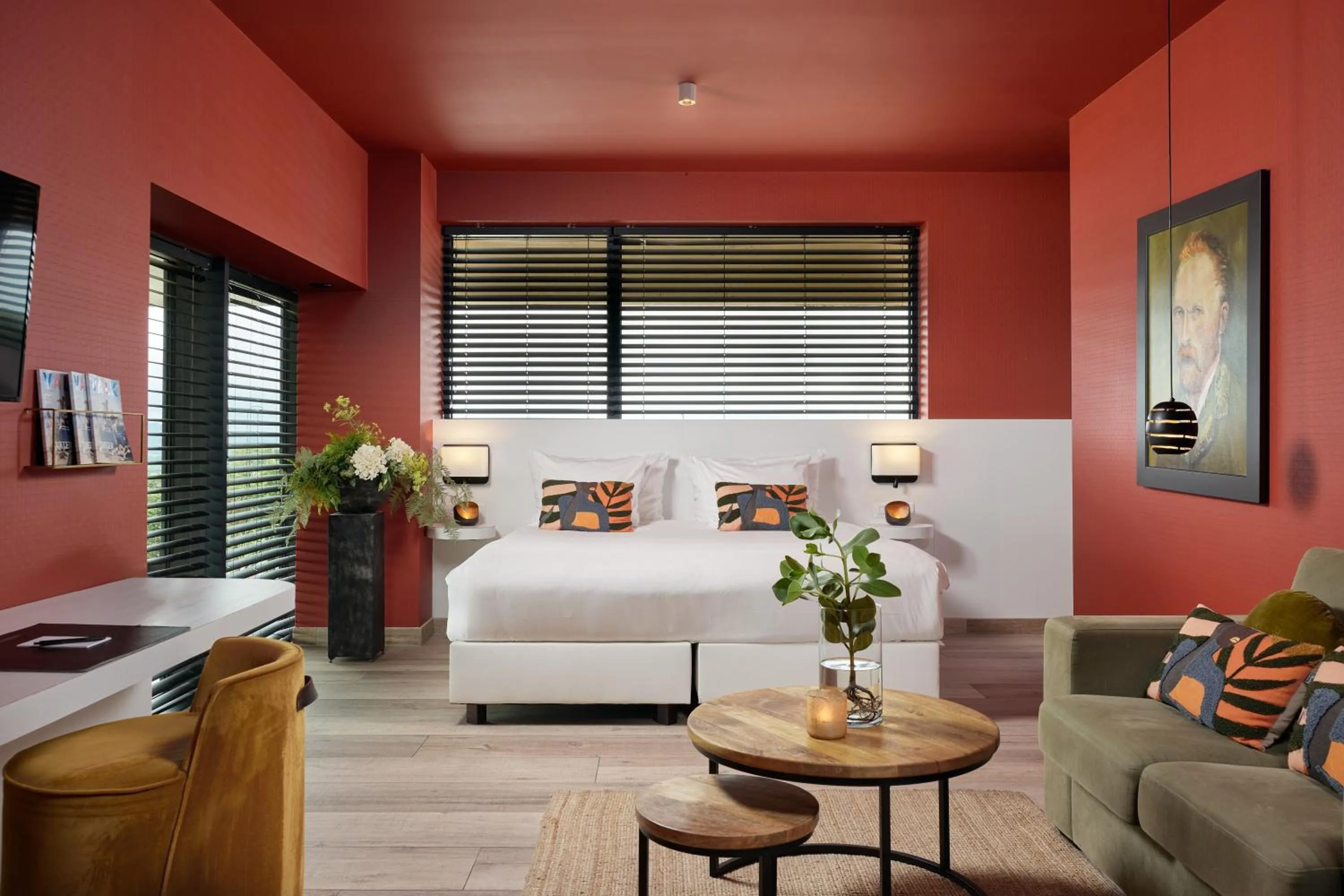 Bedroom, Bed in Van Der Valk Luxembourg Arlon