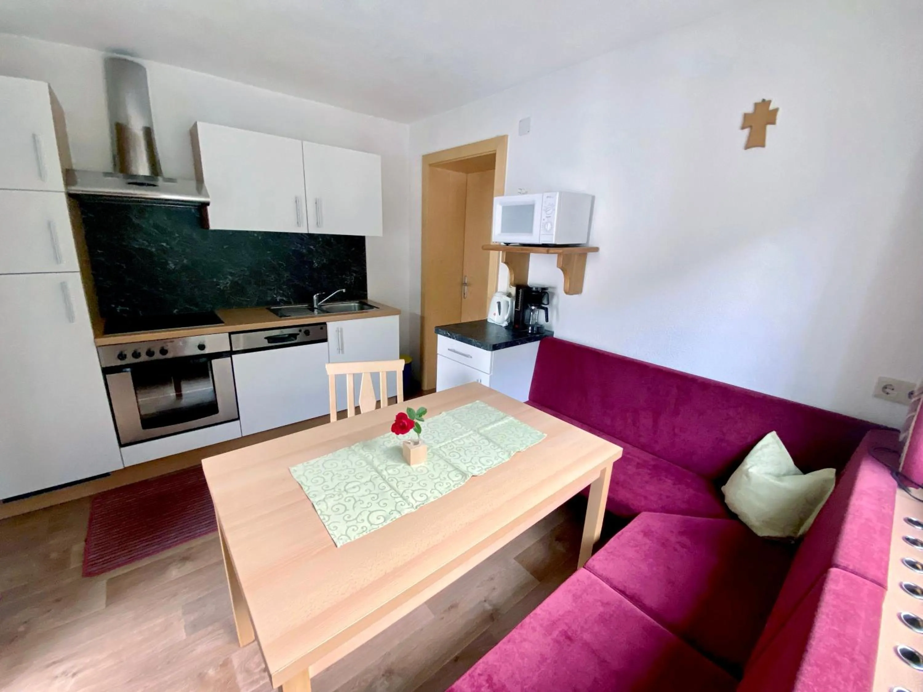 Kitchen or kitchenette in Apartments Kappl
