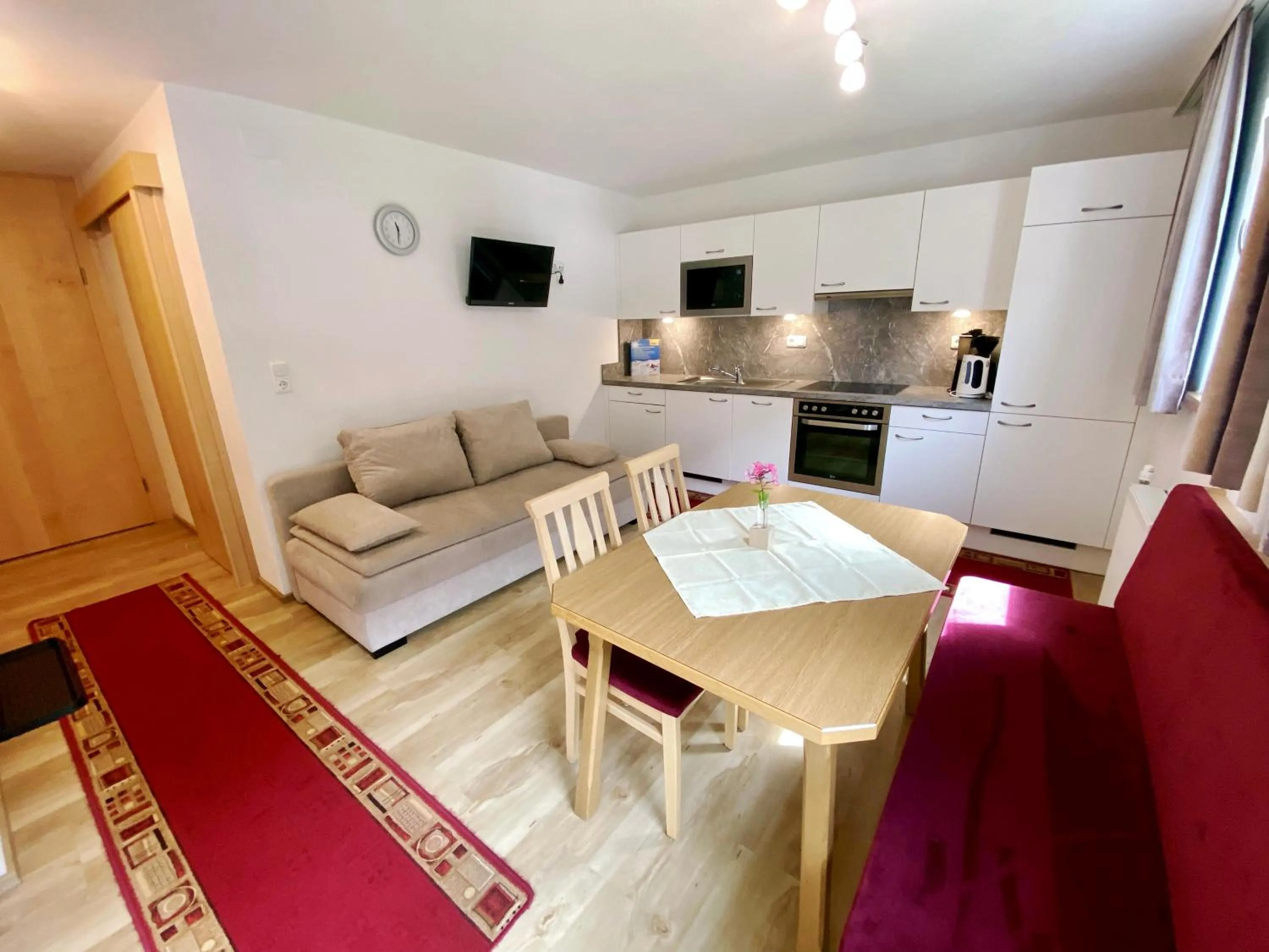 Kitchen or kitchenette in Apartments Kappl