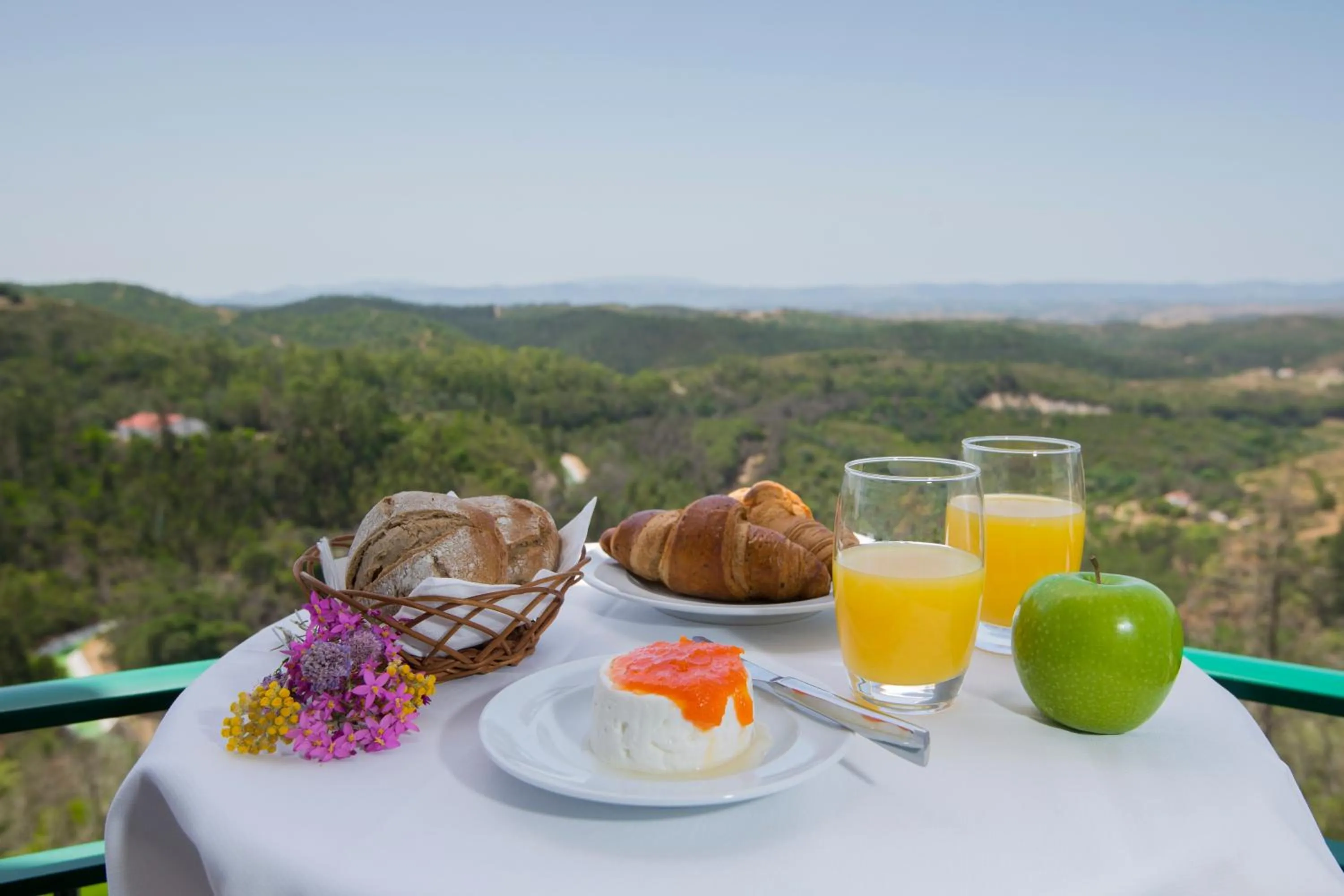 Mountain view in Santa Clara Country Hotel