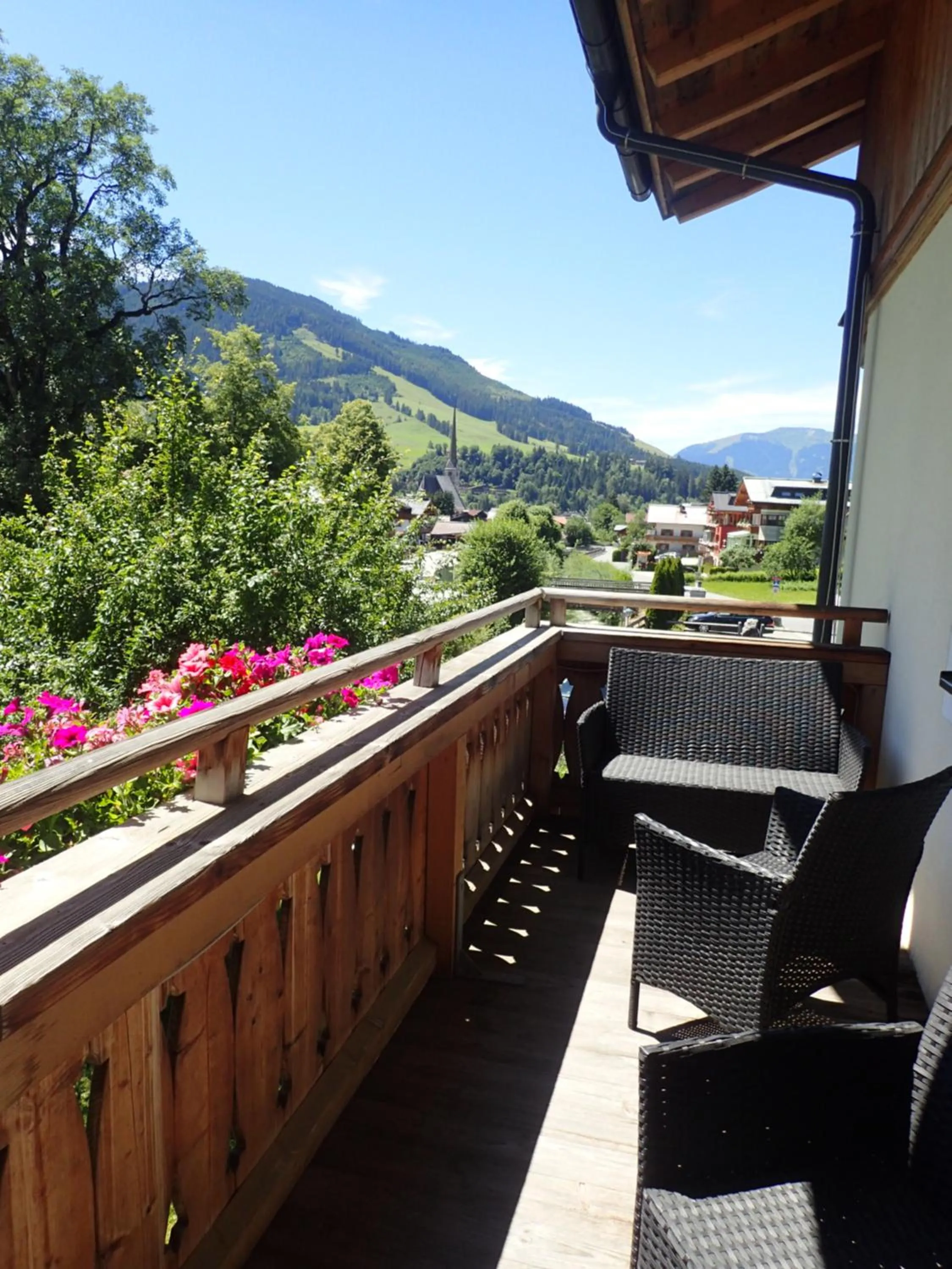 Balcony/Terrace in Hotel Sonnenlicht Maria Alm