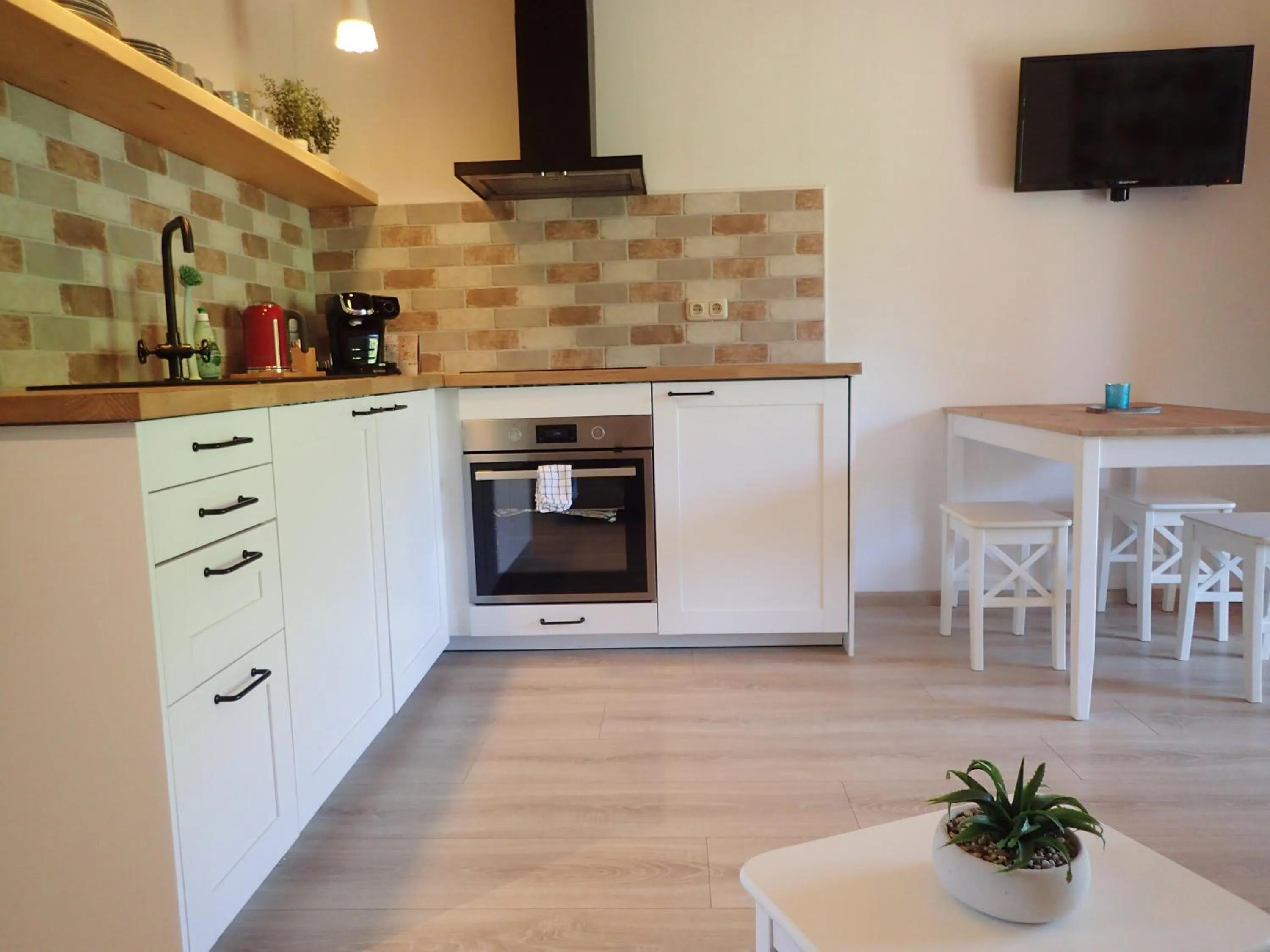 Kitchen or kitchenette in Hotel Sonnenlicht Maria Alm